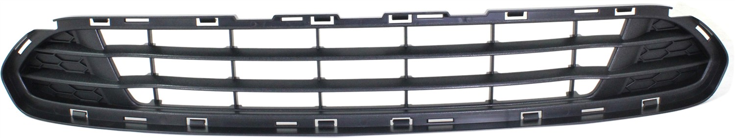 AM FUSION 10-12 FRONT BUMPER GRILLE Textured Gray Sport Model w Appearance Package SKU REPF015303 Partslink FO1036127 OEM AE5Z8200DA