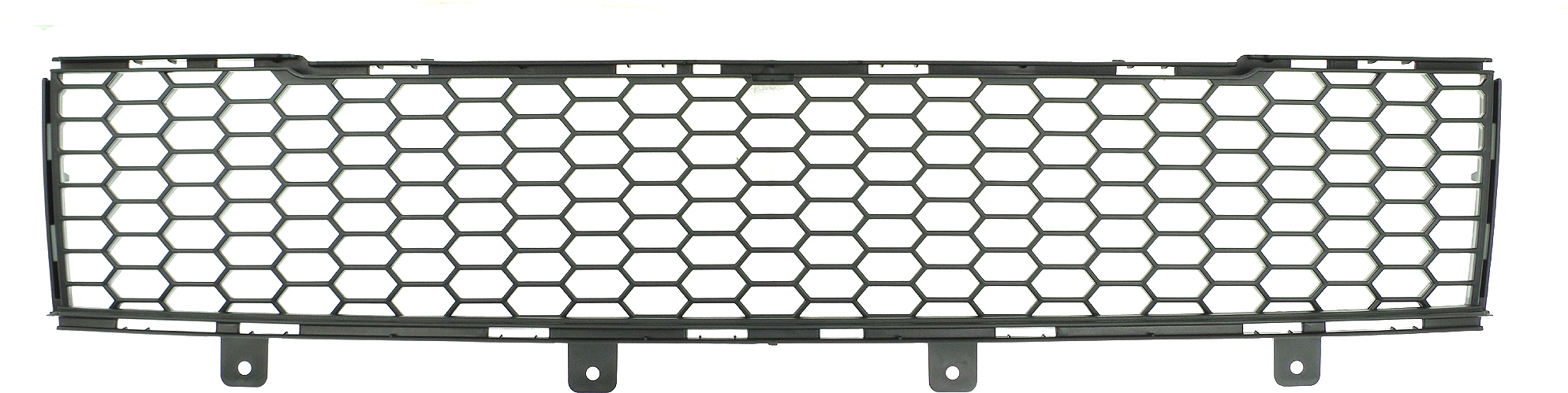 AM FIAT 500-12-17 FRONT BUMPER GRILLE Lower Txtd Gry Type 1 Hatchback Easy Lounge Pop Sport Models CAPA SKU REPF015308Q Partslink FI1036100C OEM 1RZ48KX7AA