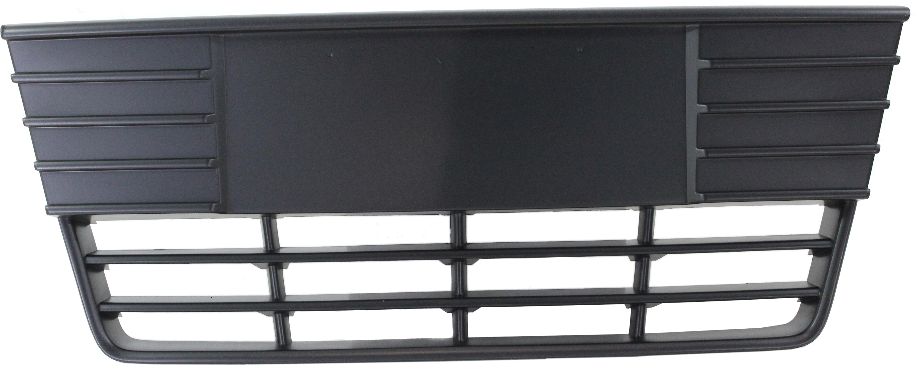 AM FOCUS 12-14 FRONT BUMPER GRILLE Center Gloss Black Hatchback Sedan w o Front Object Sensor Holes SKU REPF015317 Partslink FO1036139 OEM BM5Z17K945GA