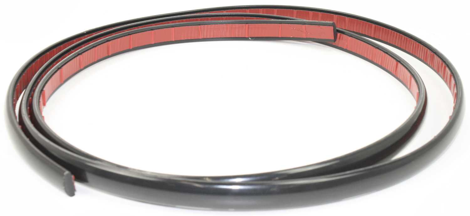 AM CROWN VICTORIA 00-11 FRONT BUMPER MOLDING Black SKU REPF015901 Partslink FO1057286 OEM YW7Z17C829AA