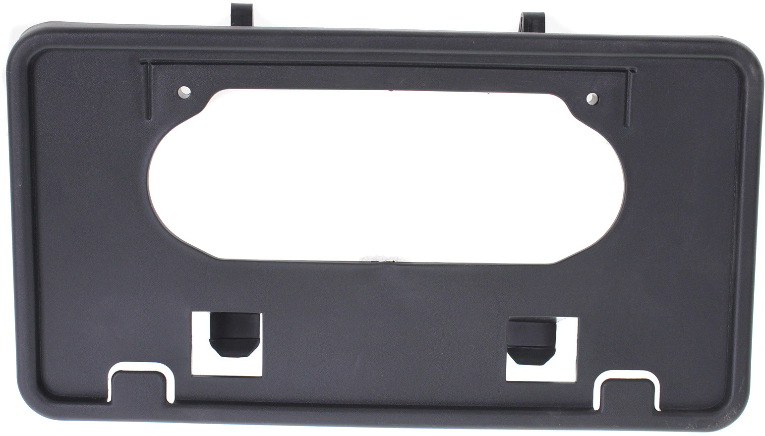 AM F 150-09-14 FRONT LICENSE PLATE BRACKET 3.7L 5.0L 6.2L Eng. SKU REPF017314 Partslink FO1068134 OEM 9L3Z17A385A