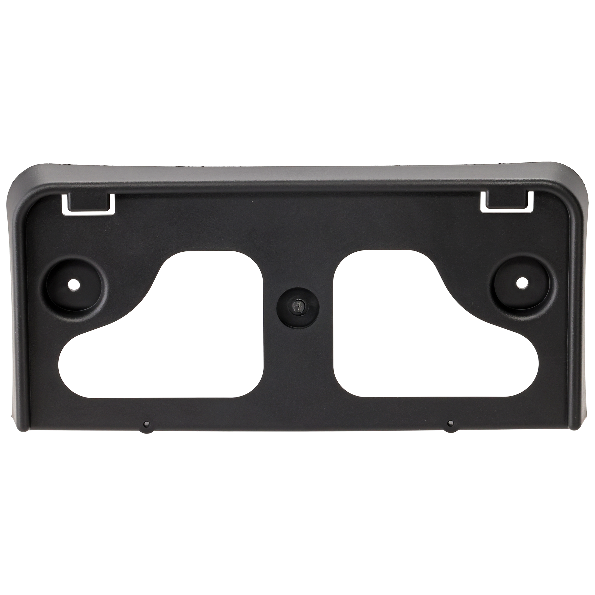 AM TAURUS 10-12 FRONT LICENSE PLATE BRACKET Black SKU REPF017315 Partslink FO1068139 OEM AG1Z17A385AA