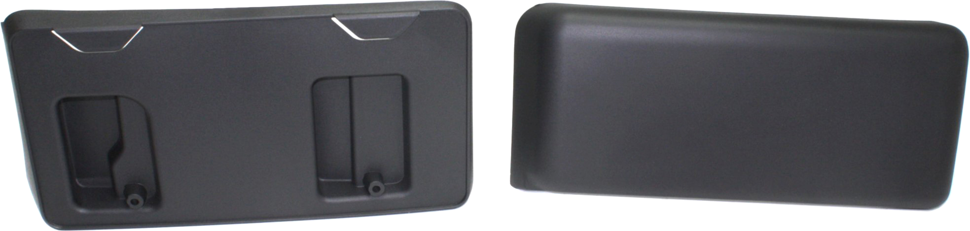 AM F 150-11-14 FRONT LICENSE PLATE BRACKET Pad Set w License Plate Mount 3.5L Eng. SKU REPF017321 Partslink FO1053101 OEM BL3Z17E811AA