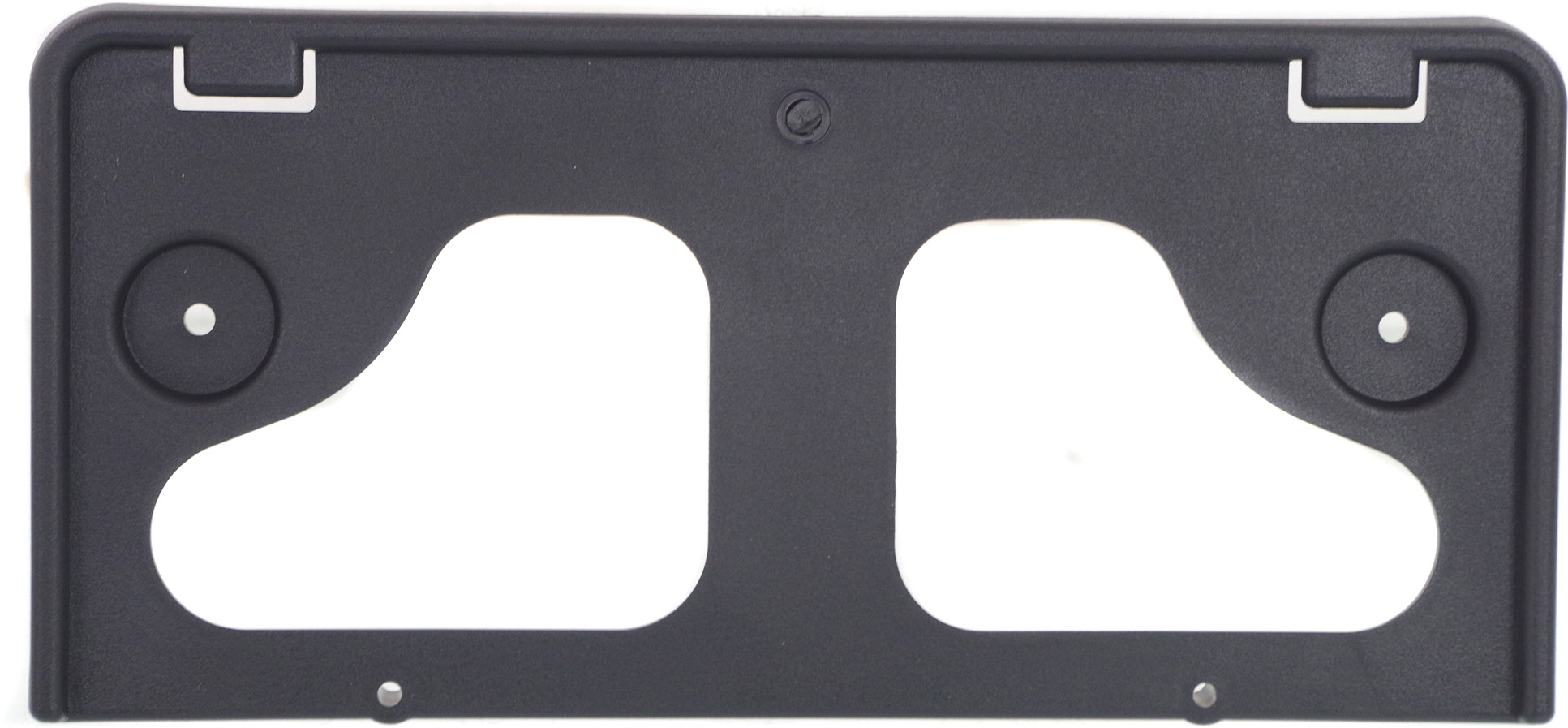 AM EDGE 15-18 FRONT LICENSE PLATE BRACKET Textured SKU REPF017323 Partslink FO1068155 OEM FT4Z17A385AA