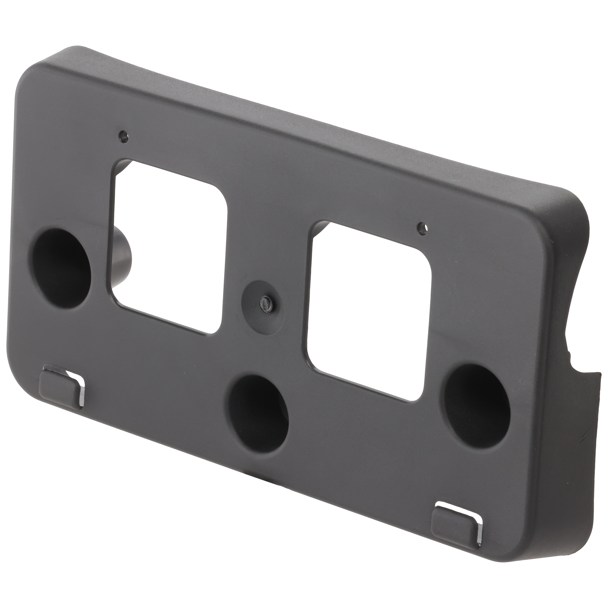 AM FIESTA 11-13 FRONT LICENSE PLATE BRACKET Hatchback Sedan SKU REPF017325 Partslink FO1068132 OEM AE8Z17A385AA