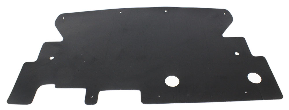 AM F 150-97-04 FRONT BUMPER DEFLECTOR w Lightning Model SKU REPF017527 Partslink FO1092188 OEM XL3Z8327BB