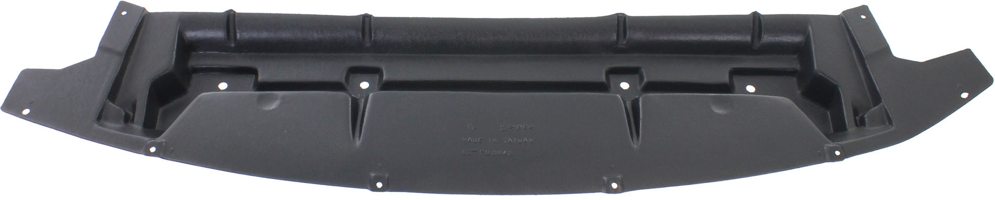AM FUSION 10-12 FRONT LOWER VALANCE Air Deflector Textured SKU REPF017541 Partslink FO1228114 OEM AE5Z8327B