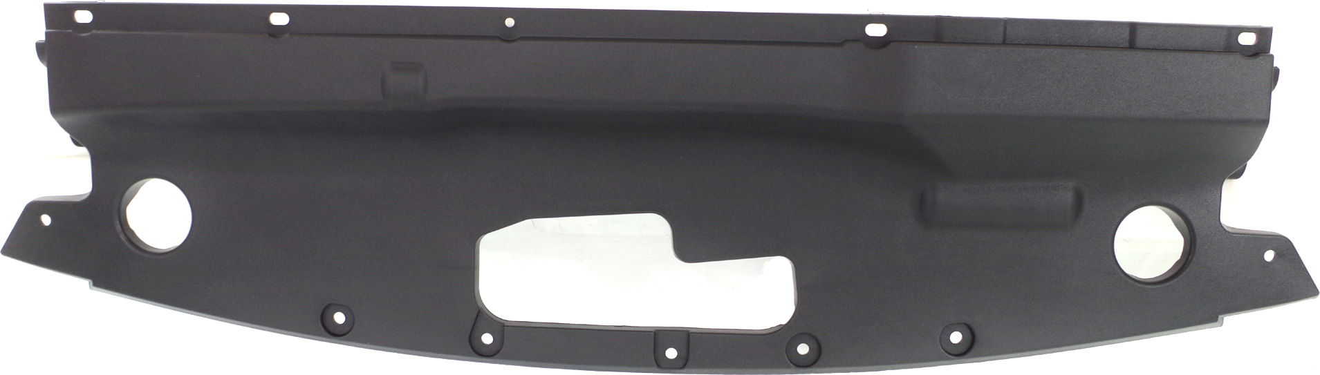 AM EDGE 15-18 RADIATOR SUPPORT COVER Upper Air Deflector Textured SKU REPF017544 Partslink FO1224109 OEM FT4Z16A238A