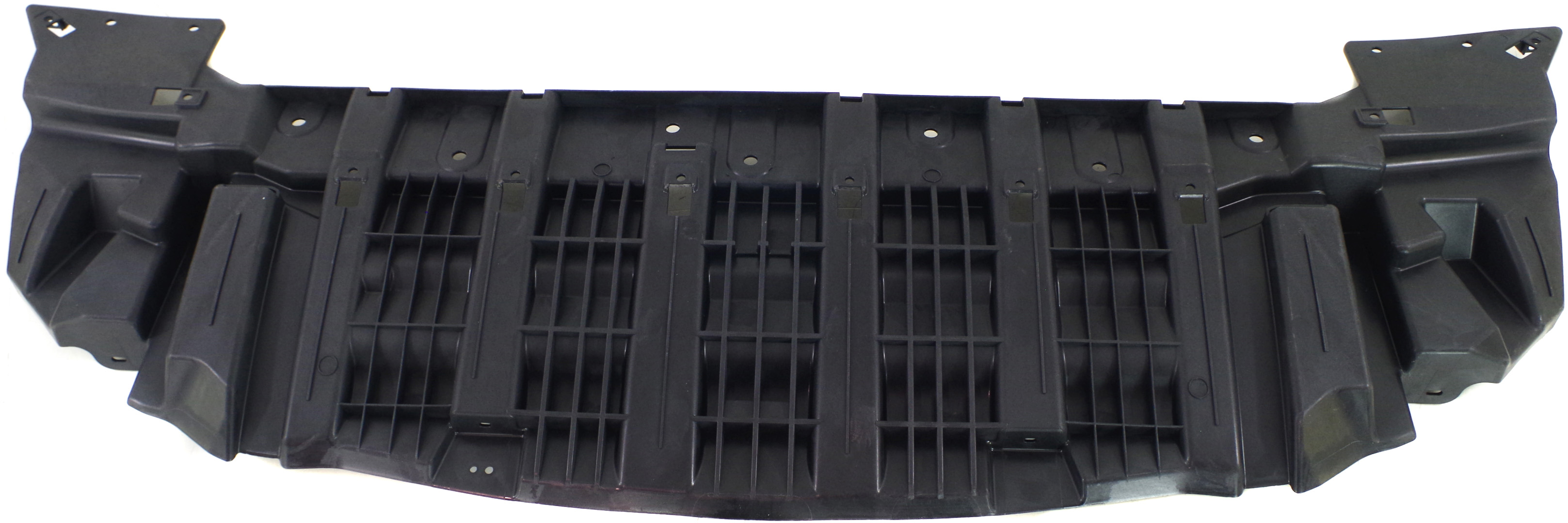 AM ESCAPE 13-16 ENGINE SPLASH SHIELD Under Cover Front Lower Air Deflector SKU REPF017549 Partslink FO1228120 OEM CJ5Z8310A