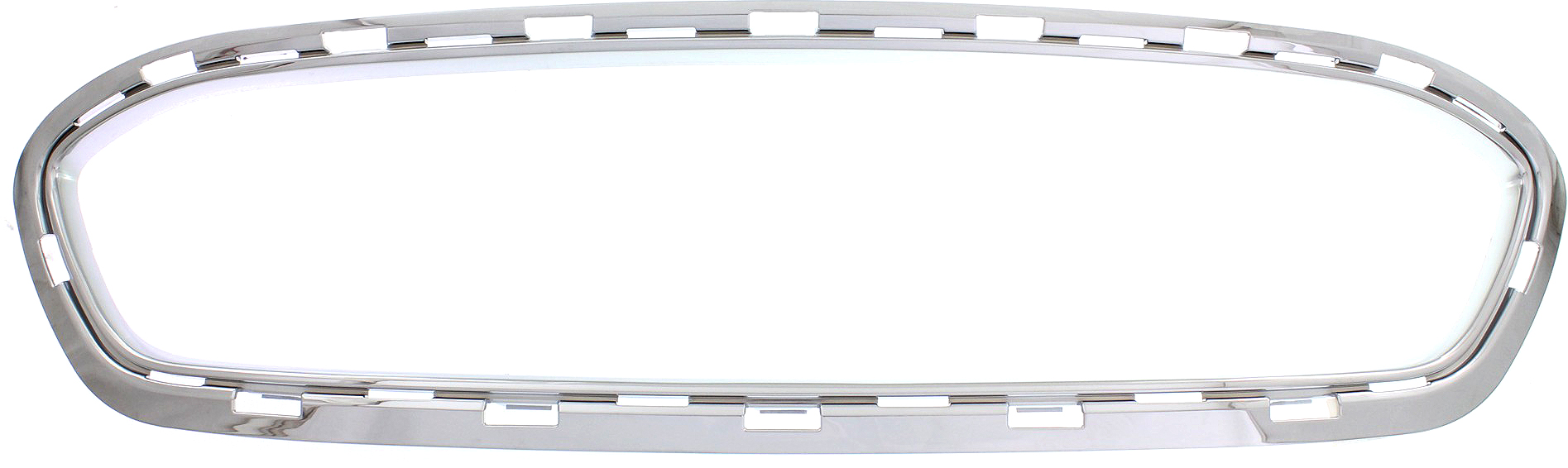 AM FIESTA 11-13 FRONT BUMPER GRILLE MOLDING Hatchback Sedan SE SEL Titanium Models CAPA SKU REPF018901Q Partslink FO1037102C OEM AE8Z8200BA