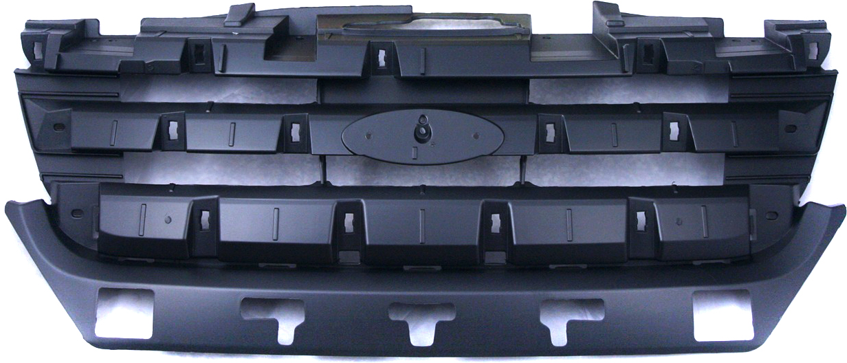 AM FUSION 10-12 HEADER PANEL Grille Mounting Panel SKU REPF040905 Partslink FO1223114 OEM AE5Z8A284AC