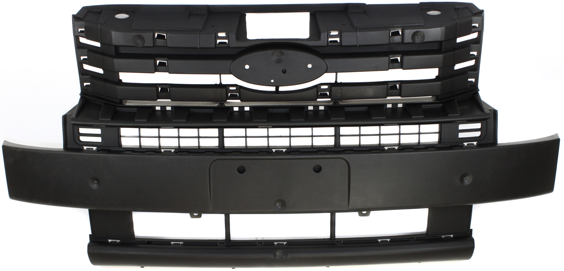 AM FLEX 09-12 HEADER PANEL Grille Opening Panel Limited SE SEL Models SKU REPF040910 Partslink FO1223115 OEM 8A8Z8A284A