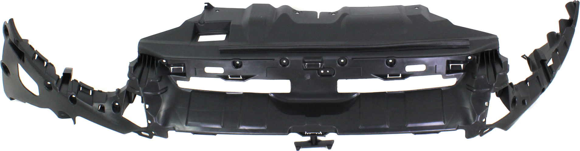 AM FOCUS 12-14 FRONT BUMPER BRACKET Upper Textured Black Plastic SE SEL Titanium Models Hatchback Sedan SKU REPF040914 Partslink FO1065105 OEM CP9Z17C897A