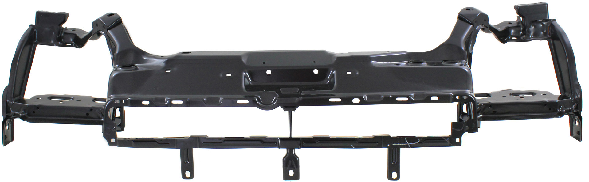 AM TRANSIT CONNECT 10-13 HEADER PANEL Grille Opening Panel Black Steel SKU REPF040918 Partslink FO1220243 OEM 9T1Z8A284B