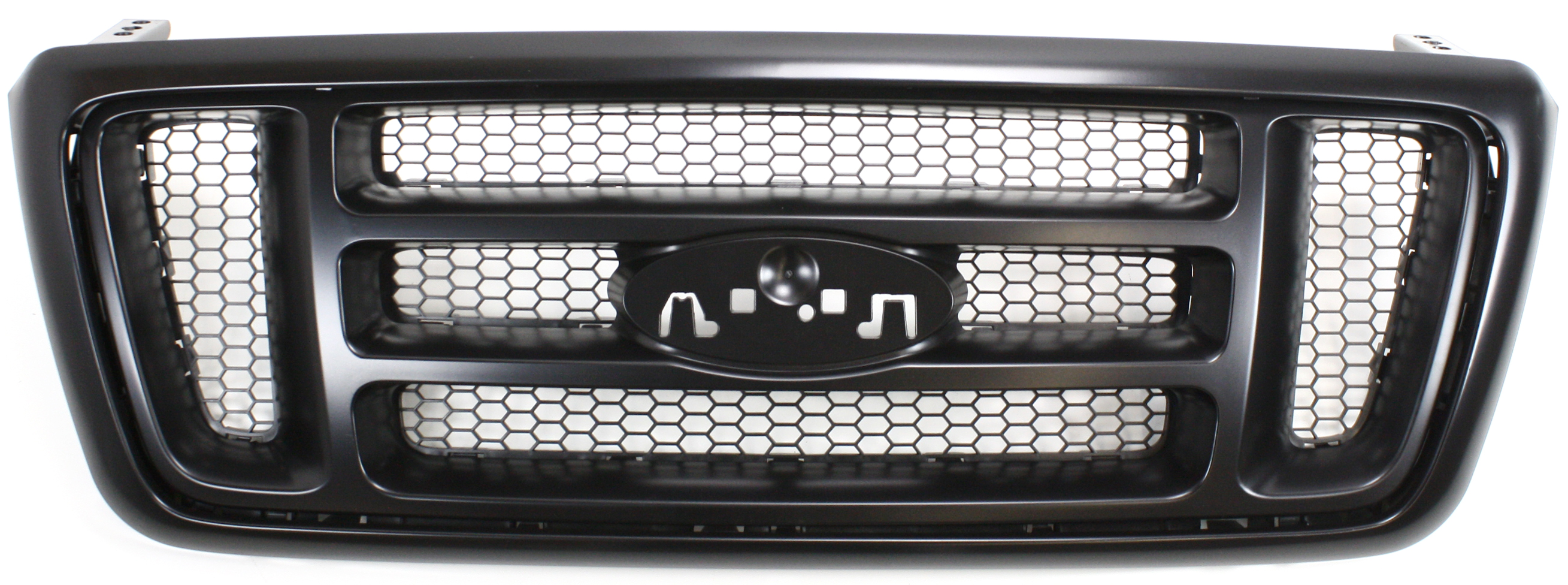 AM F 150-07-08 GRILLE Paintable H Bar Insert FX4 Model w Appearance Pkg SKU REPF070107 Partslink FO1200518 OEM 7L3Z8200EPTM