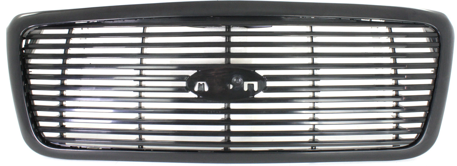 AM F 150-07-08 GRILLE Paintable Shell Billet Style Bar Insert FX2 Model SKU REPF070165 Partslink FO1200501 OEM 7L3Z8200CPTM