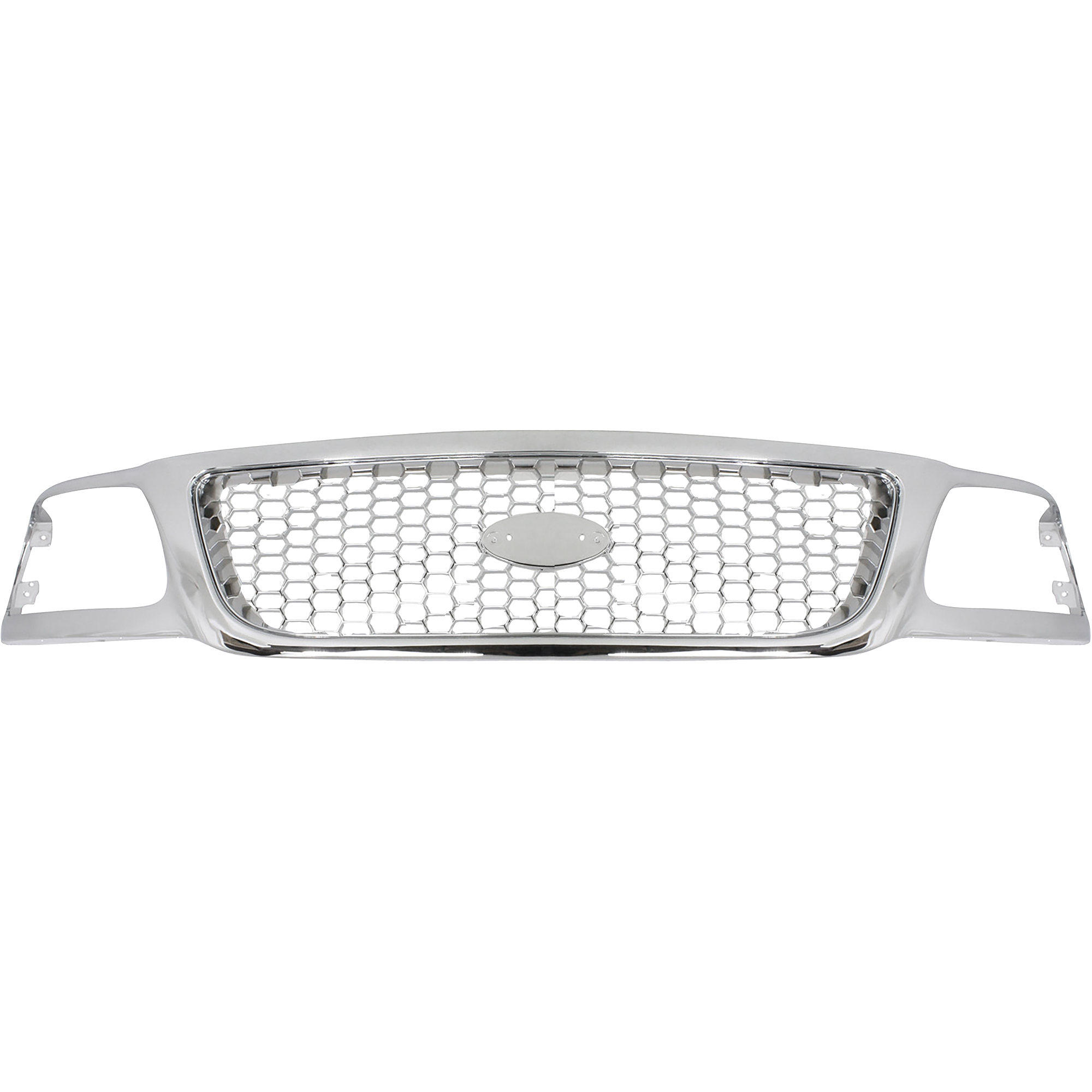 AM F 150-99-03 F 250-99-99 GRILLE Honeycomb Insert All Chrome Performance Design also fits 2004 Heritage model SKU REPF070171C Partslink FO1200407 OEM Performance
