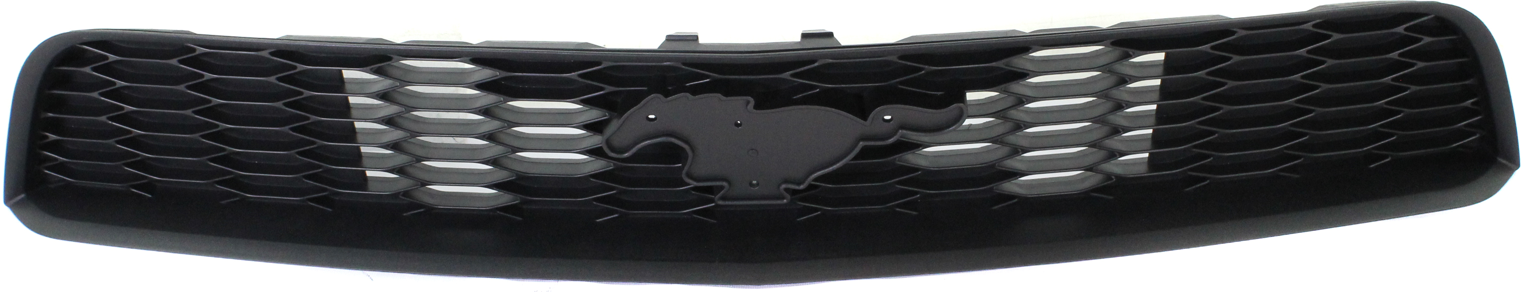 AM MUSTANG 10-12 GRILLE Painted Black Shell and Insert w o Mustang Club Pkg and Pony Pkg Base Model SKU REPF070178 Partslink FO1200520 OEM AR3Z8200AE