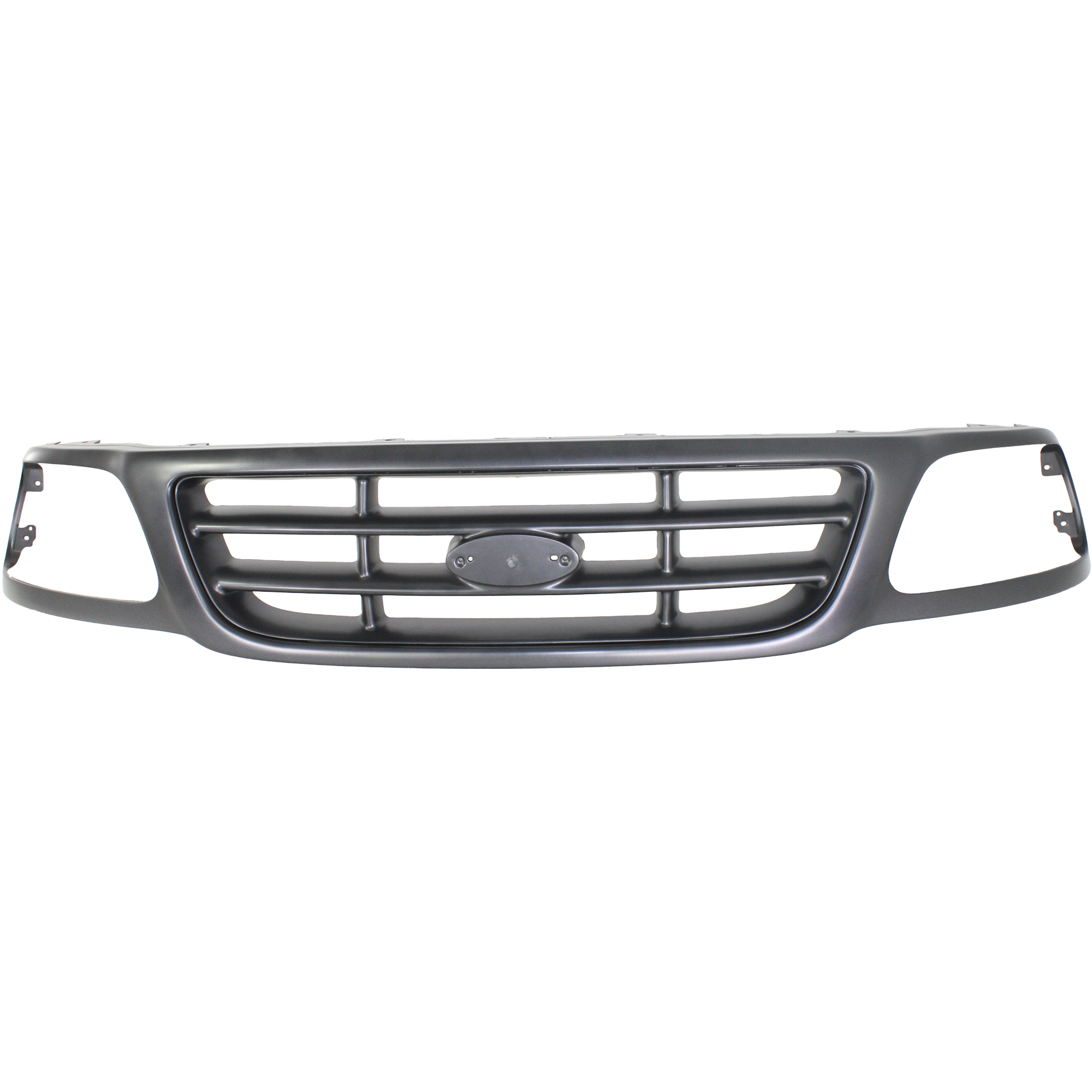 AM F 150-00-03 F 150 HERITAGE 04-04 GRILLE Cross Bar Insert Gray Shell and Insert w o STX Model SKU REPF070182 Partslink FO1200528 OEM YL3Z8200FAA