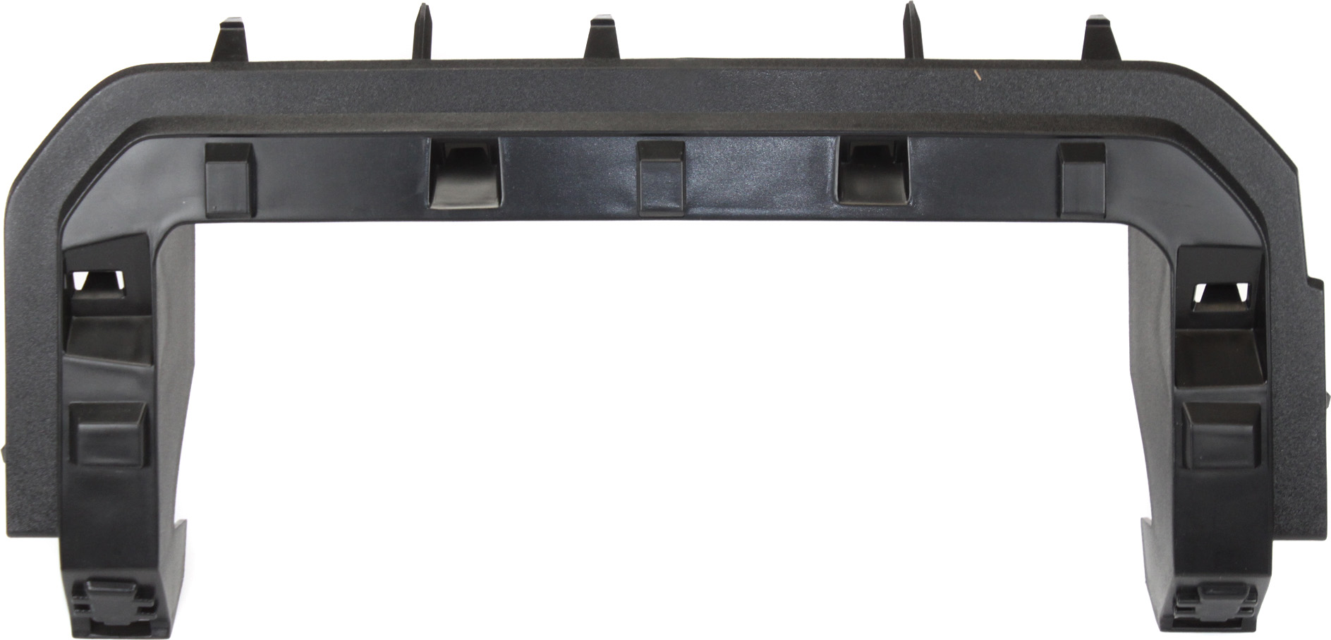 AM F SERIES SUPER DUTY 11-16 GRILLE BRACKET LH Reinforcement Side Support Textured Dark Gray SKU REPF072306 Partslink FO1212113 OEM BC3Z8A284BA