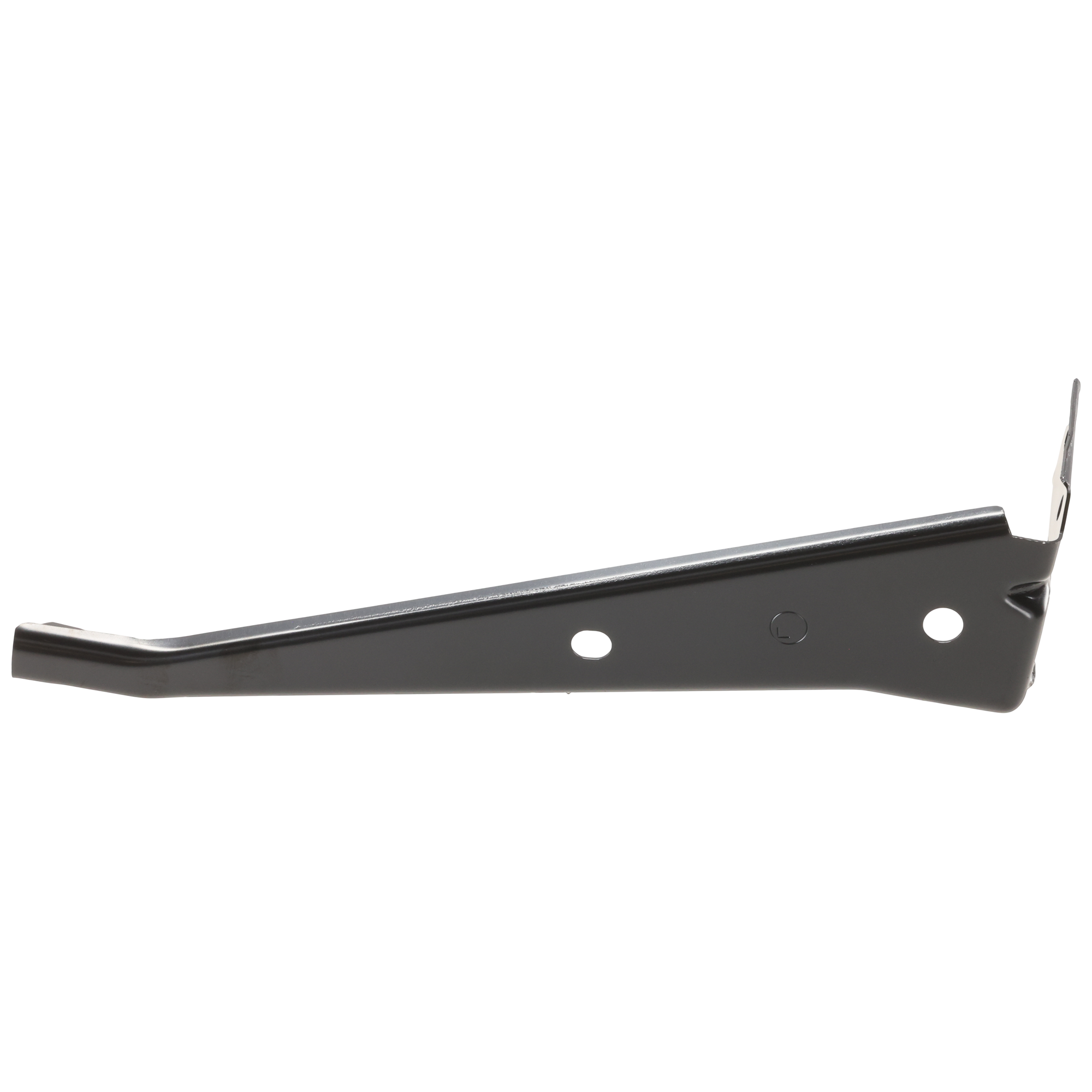 AM F 150-09-14 GRILLE BRACKET LH Steel SKU REPF072316 Partslink FO1207124 OEM 9L3Z8182B