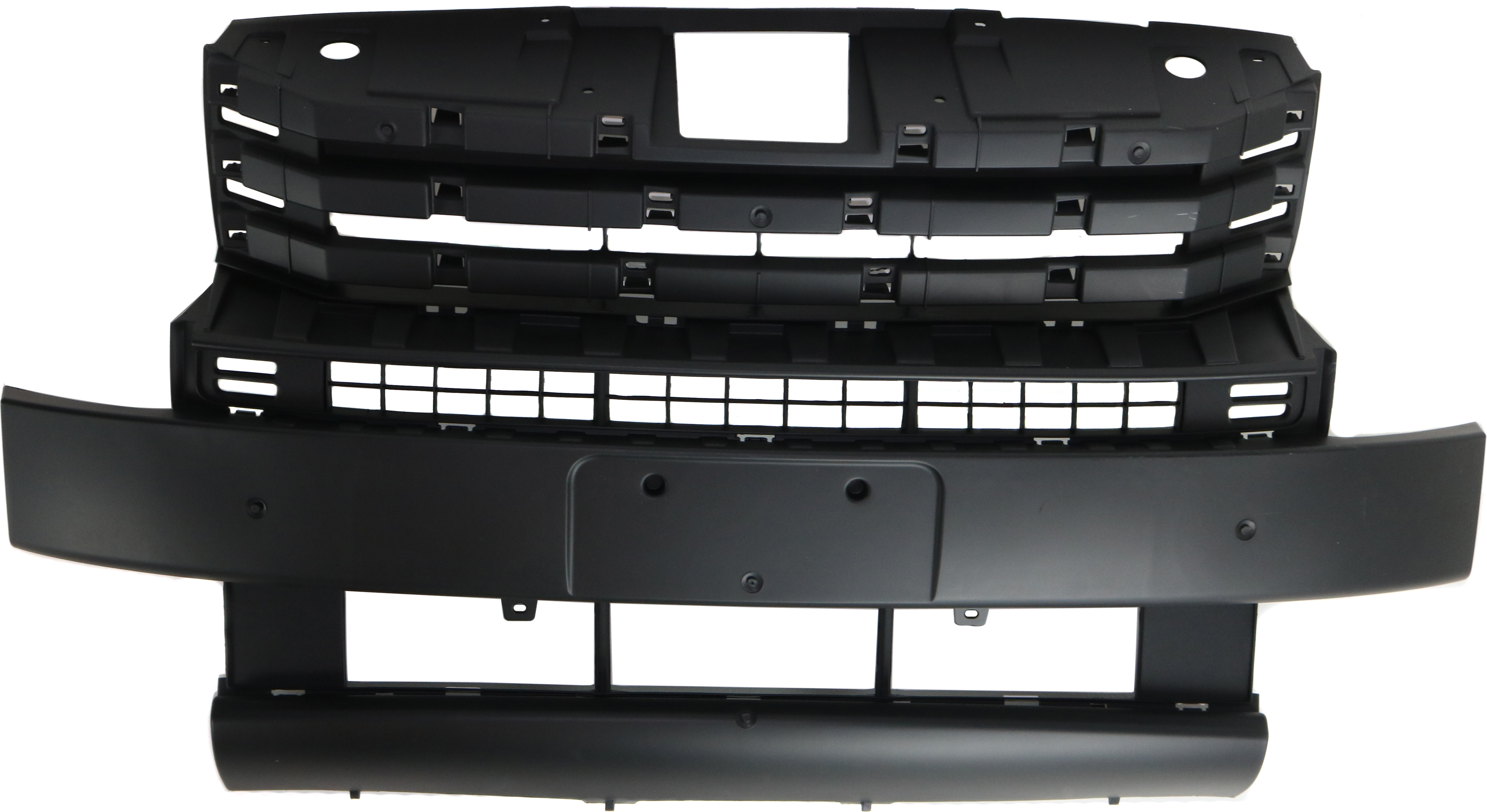 AM FLEX 11-12 GRILLE REINFORCEMENT Titanium Model CAPA SKU REPF073901Q Partslink FO1223123C OEM BA8Z8A284AA
