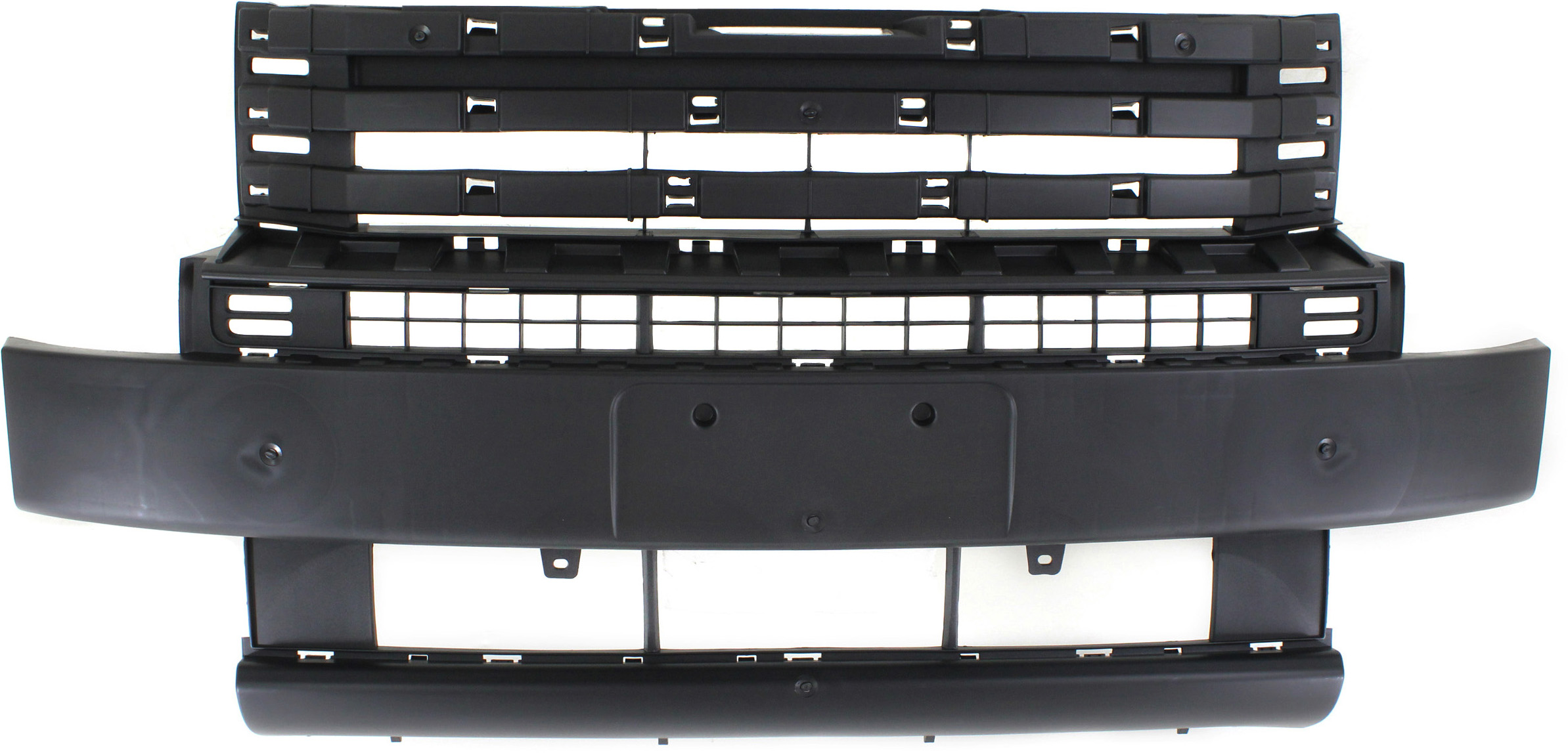 AM FLEX 11-12 GRILLE REINFORCEMENT Titanium Model SKU REPF073901 Partslink FO1223123 OEM BA8Z8A284AA