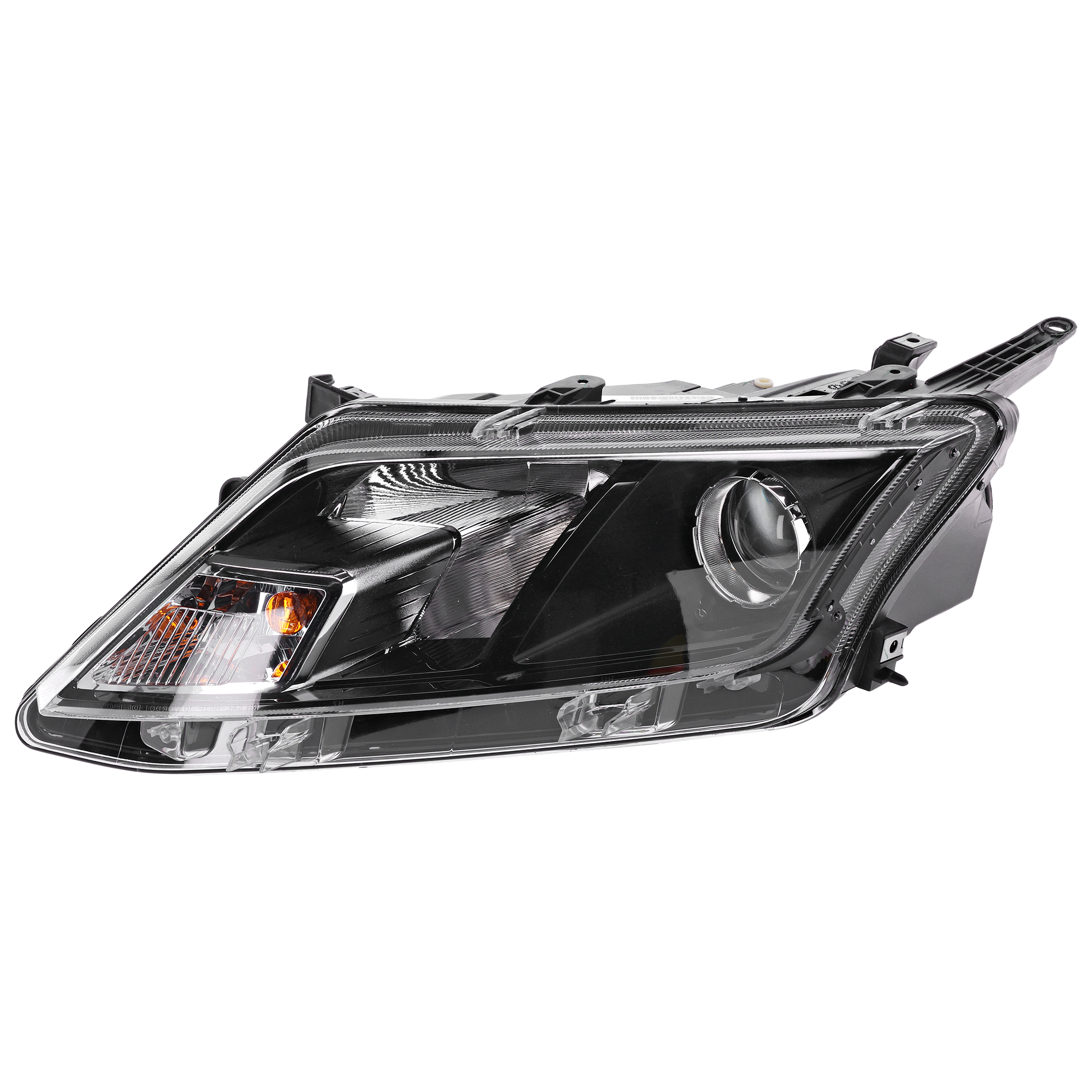 AM FUSION 10-12 HEAD LAMP LH Assembly Halogen CAPA SKU REPF100116Q Partslink FO2502273C OEM 9E5Z13008B