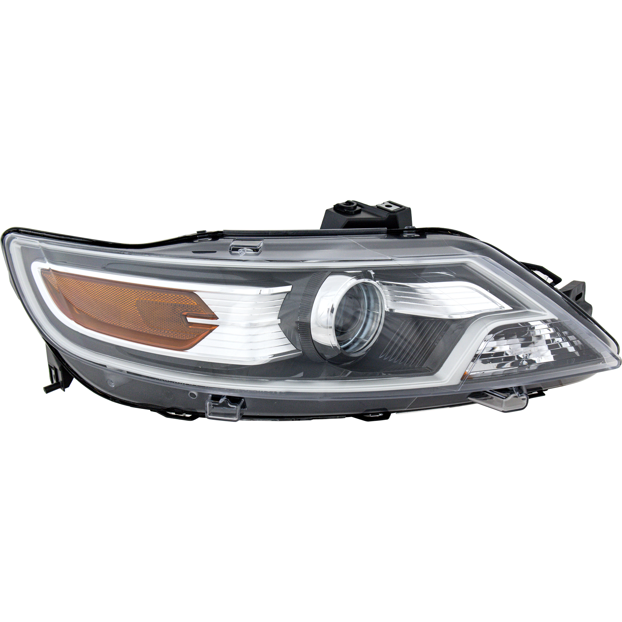 AM TAURUS 10-12 PROJECTOR HEAD LAMP RH Assembly Halogen Limited SE SEL Models SKU REPF100117 Partslink FO2503280 OEM BG1Z13008A