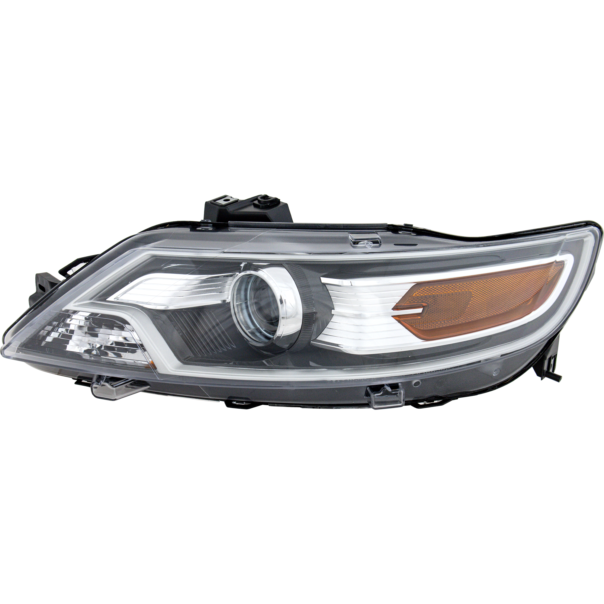 AM TAURUS 10-12 PROJECTOR HEAD LAMP LH Assembly Halogen Limited SE SEL Models SKU REPF100118 Partslink FO2502280 OEM BG1Z13008B