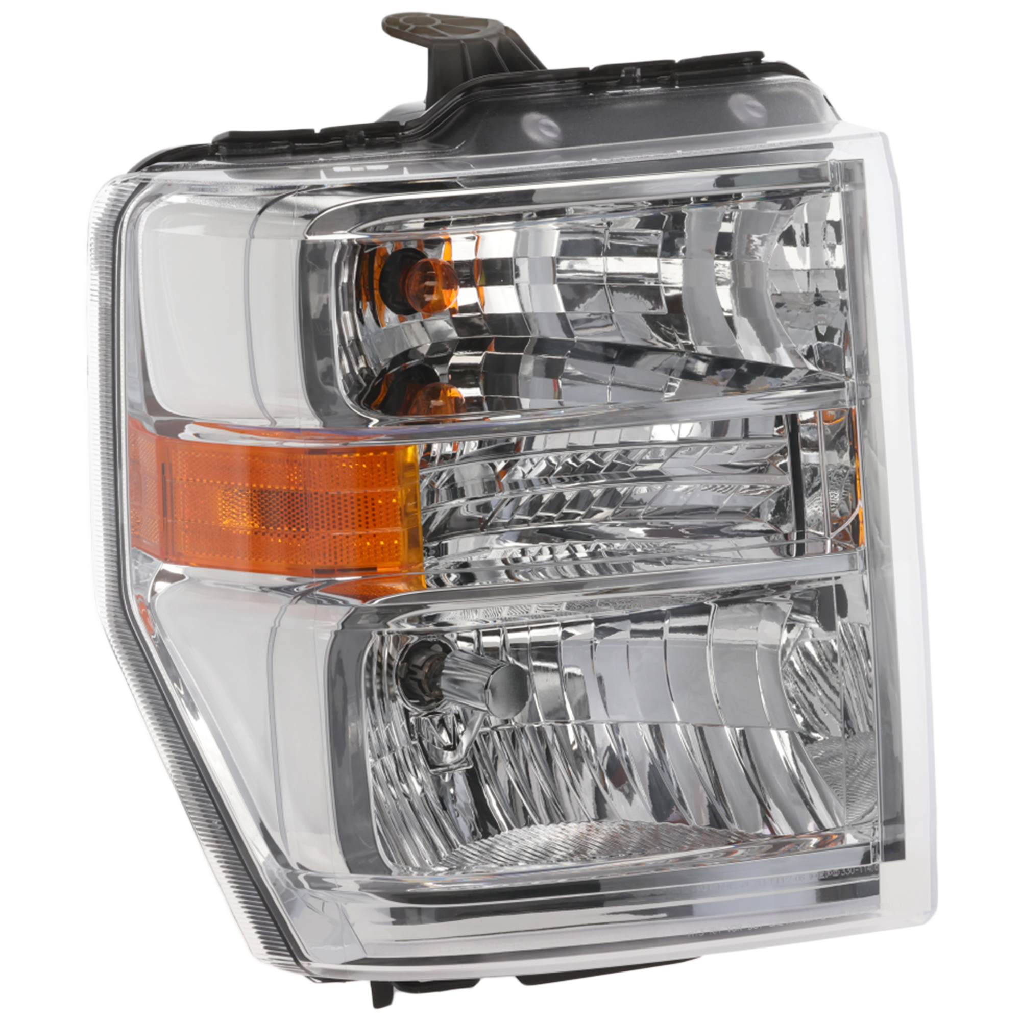 AM ECONOLINE VAN 08-21 HEAD LAMP RH Assembly Halogen Aero Style SKU REPF100121 Partslink FO2503249 OEM AC2Z13008C