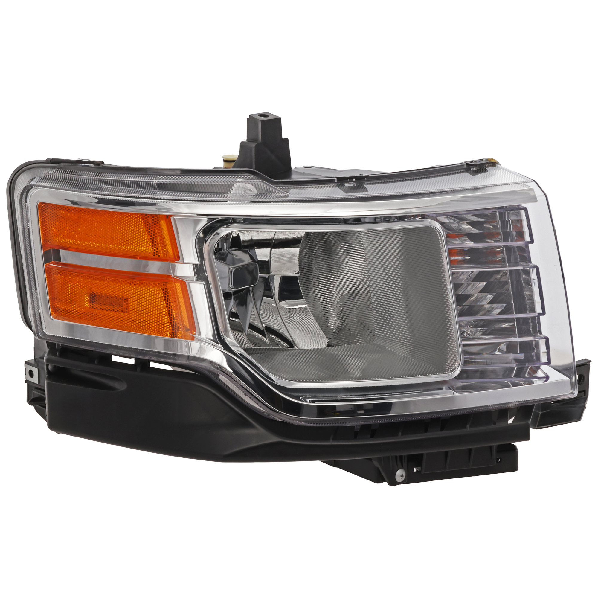 AM FLEX 09-12 HEAD LAMP RH Assembly Halogen SE SEL Models CAPA SKU REPF100125Q Partslink FO2503266C OEM 8A8Z13008A