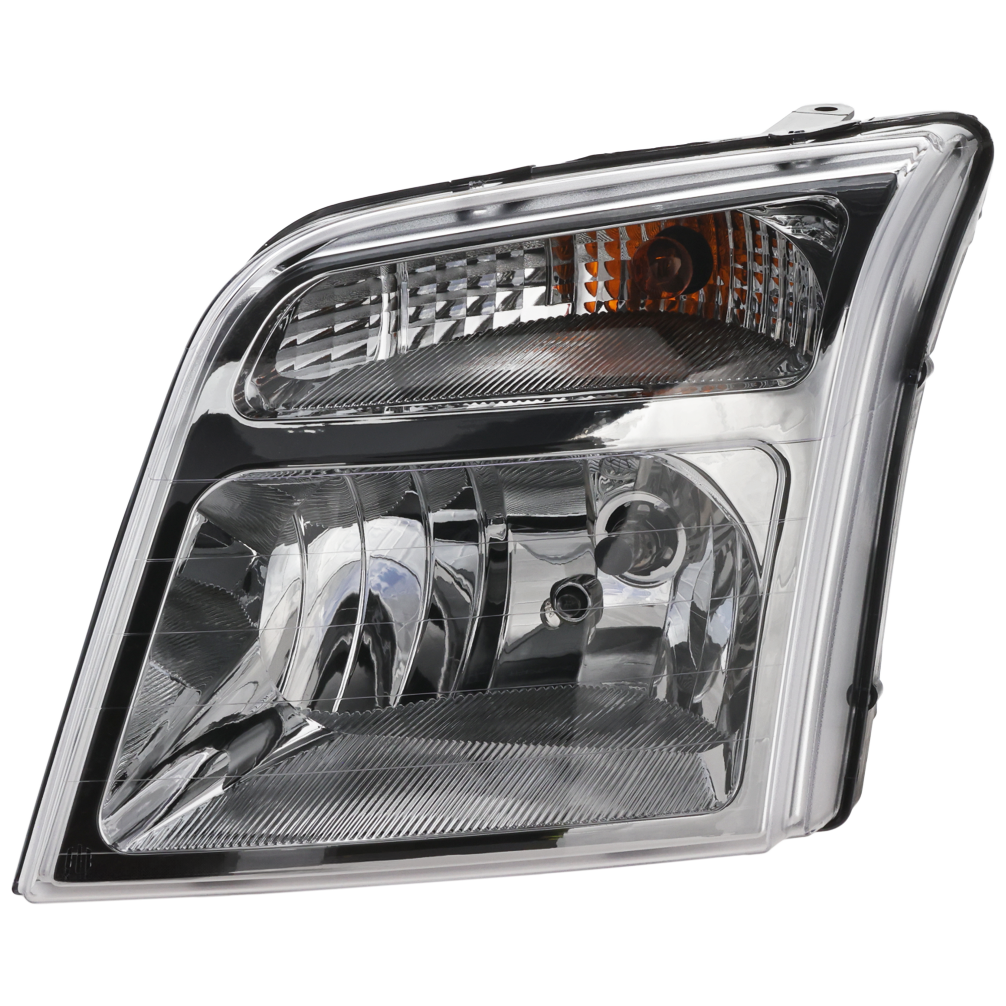 AM TRANSIT CONNECT 10-13 HEAD LAMP LH Assembly Halogen SKU REPF100140 Partslink FO2502296 OEM 9T1Z13008C