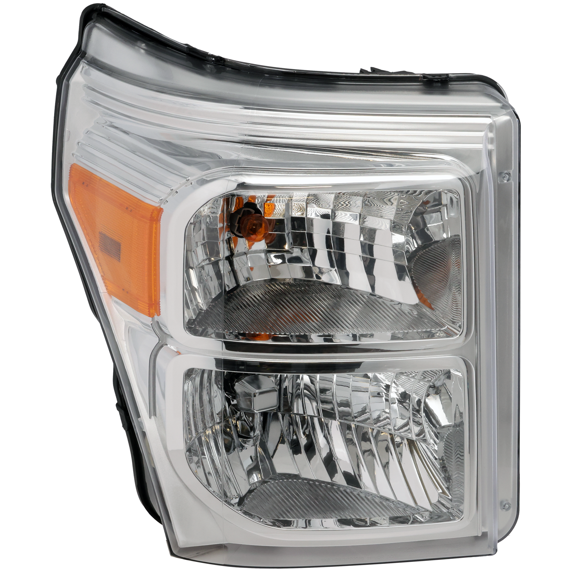 AM F SERIES SUPER DUTY 11-16 HEAD LAMP RH Assembly Halogen SKU REPF100149 Partslink FO2503290 OEM BC3Z13008E