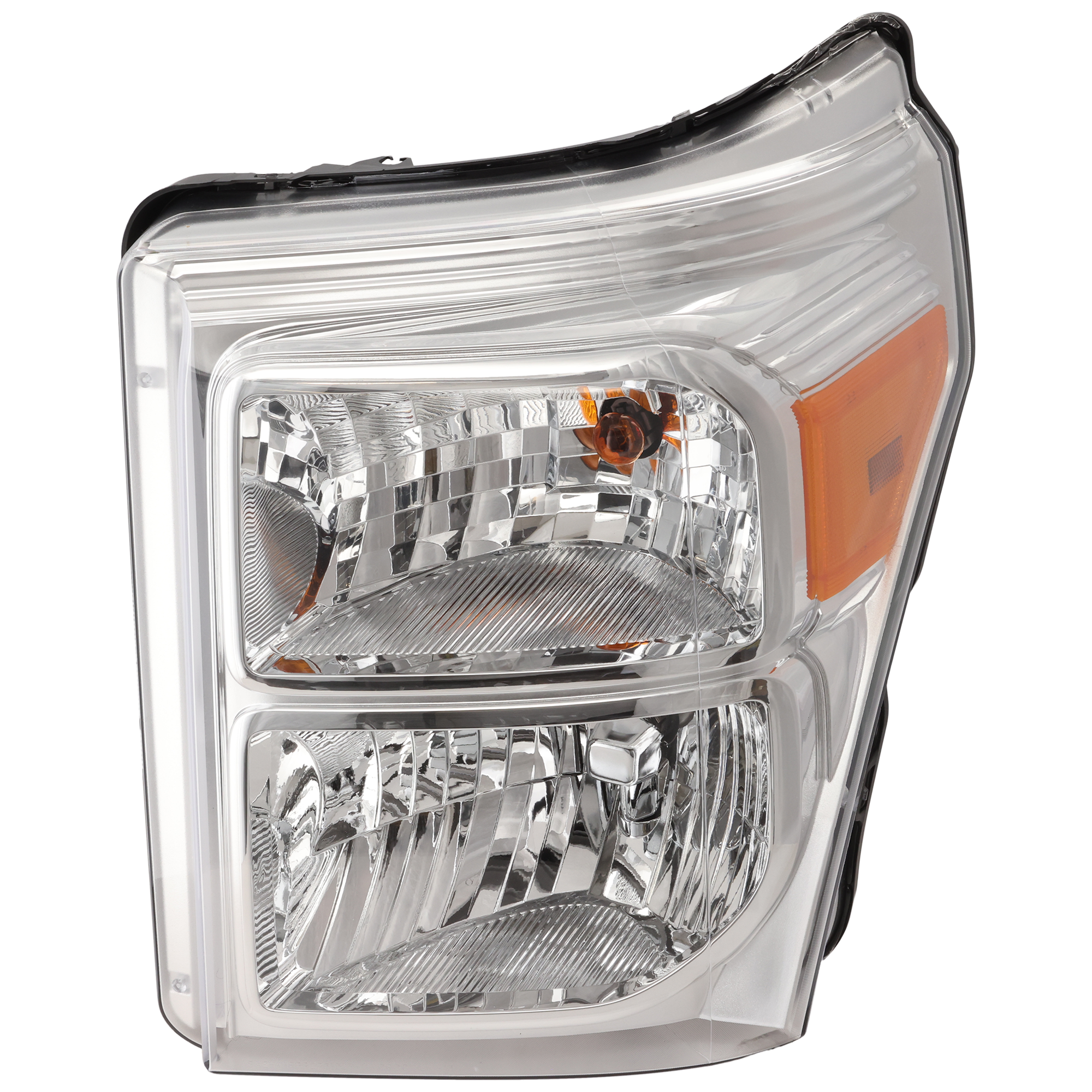 AM F SERIES SUPER DUTY 11-16 HEAD LAMP LH Assembly Halogen CAPA SKU REPF100150Q Partslink FO2502290C OEM BC3Z13008F