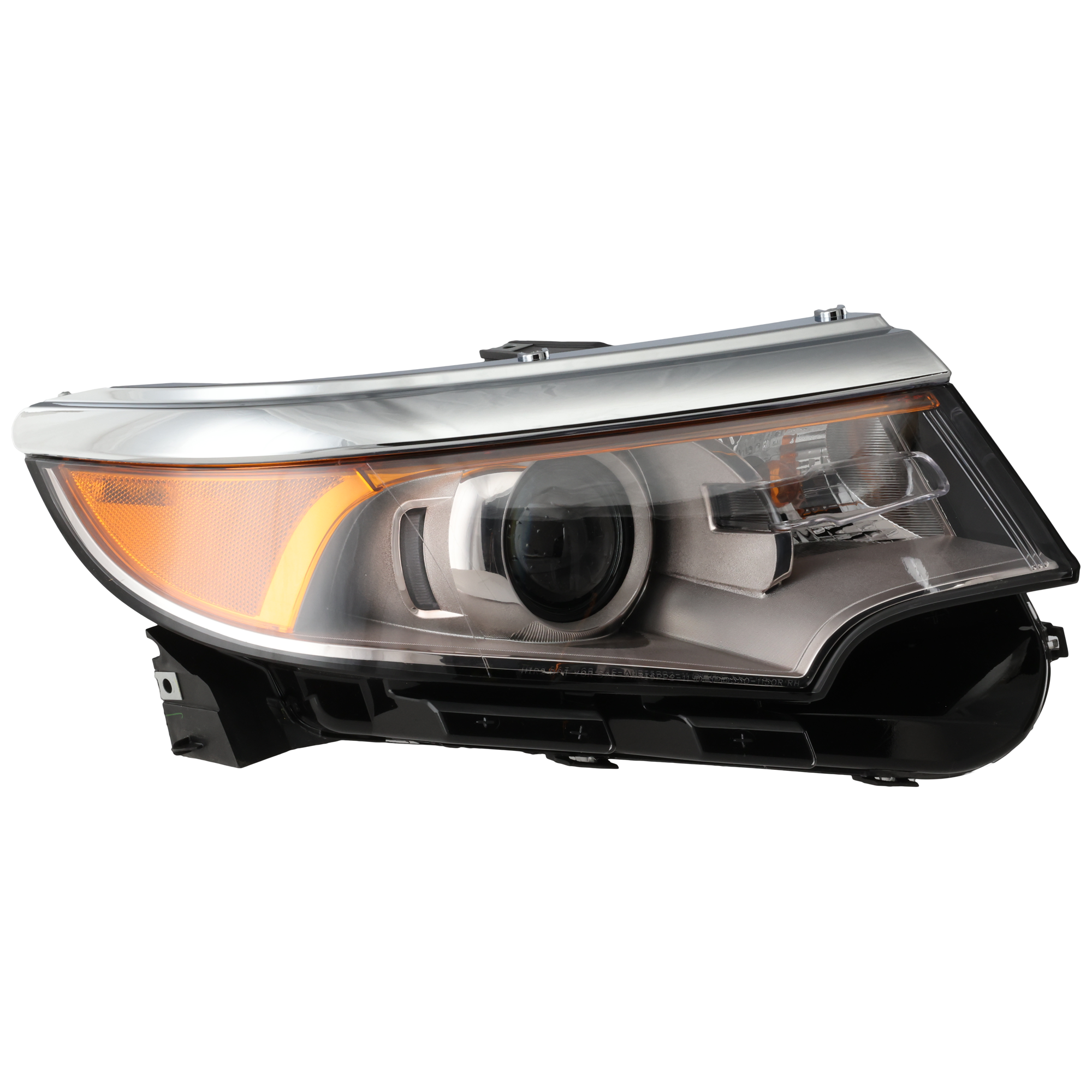 AM EDGE 11-14 HEAD LAMP RH Assembly Halogen Sport SEL Model SKU REPF100161 Partslink FO2503292 OEM BT4Z13008G