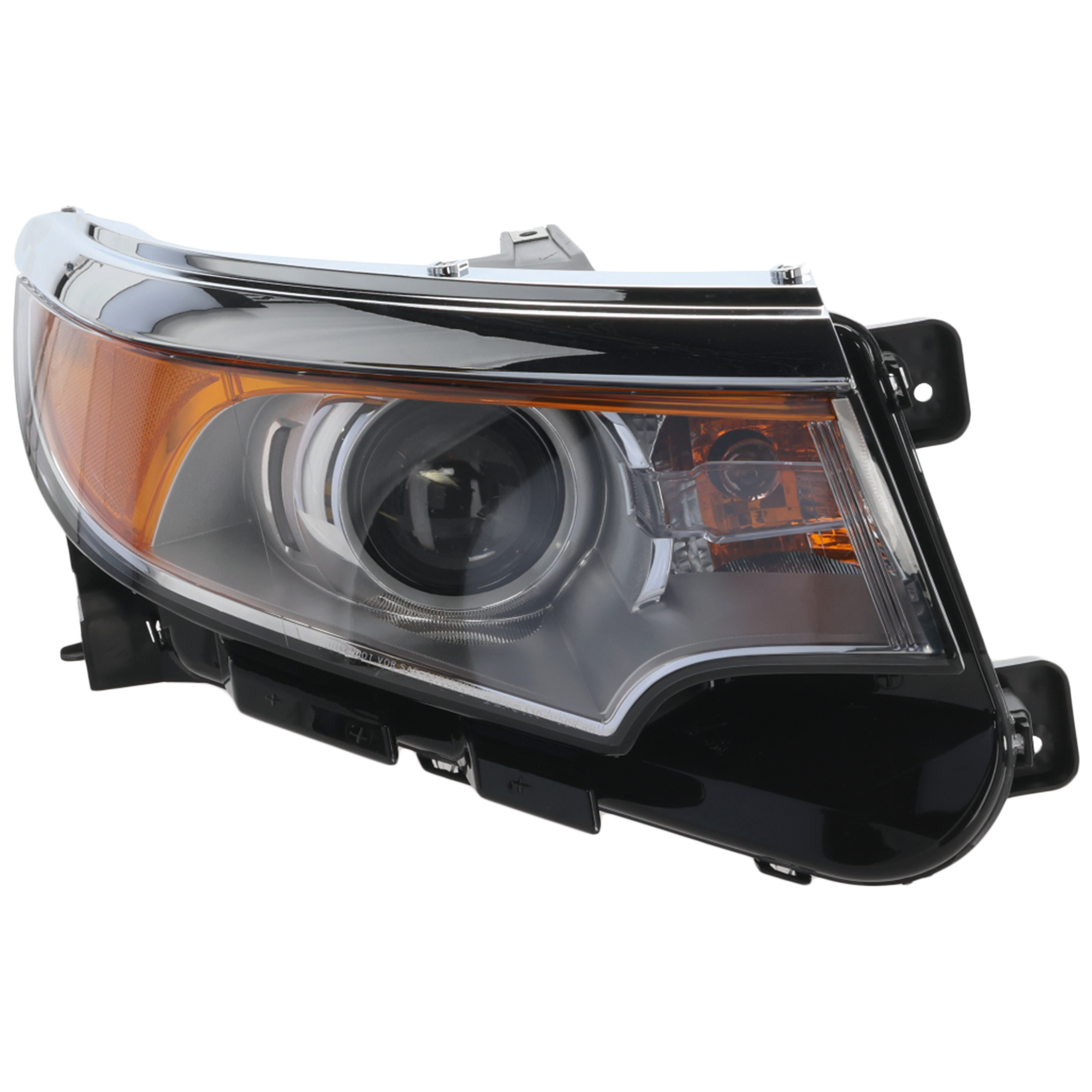 AM EDGE 11-14 HEAD LAMP RH Assembly Halogen SE SEL Limited Models SKU REPF100163 Partslink FO2503291 OEM BT4Z13008A