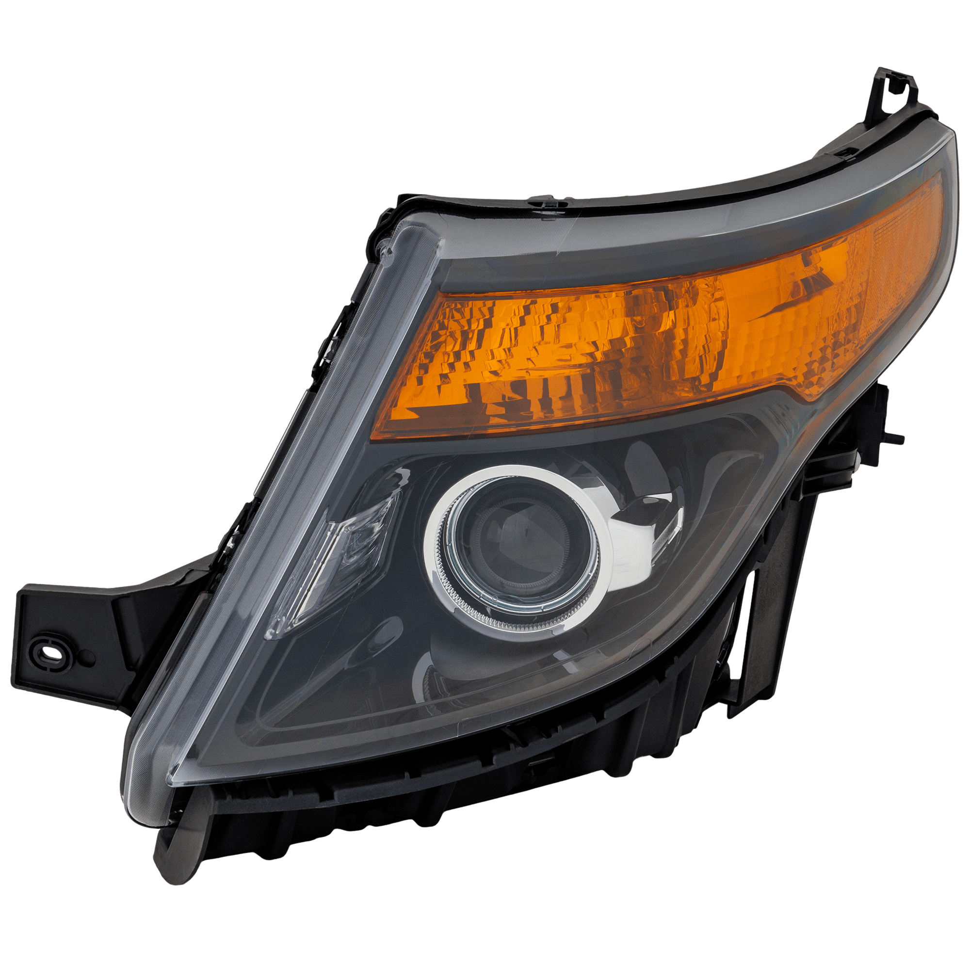 AM EXPLORER 13-15 HEAD LAMP LH Assembly Halogen Sport Model SKU REPF100196 Partslink FO2502313 OEM DB5Z13008H