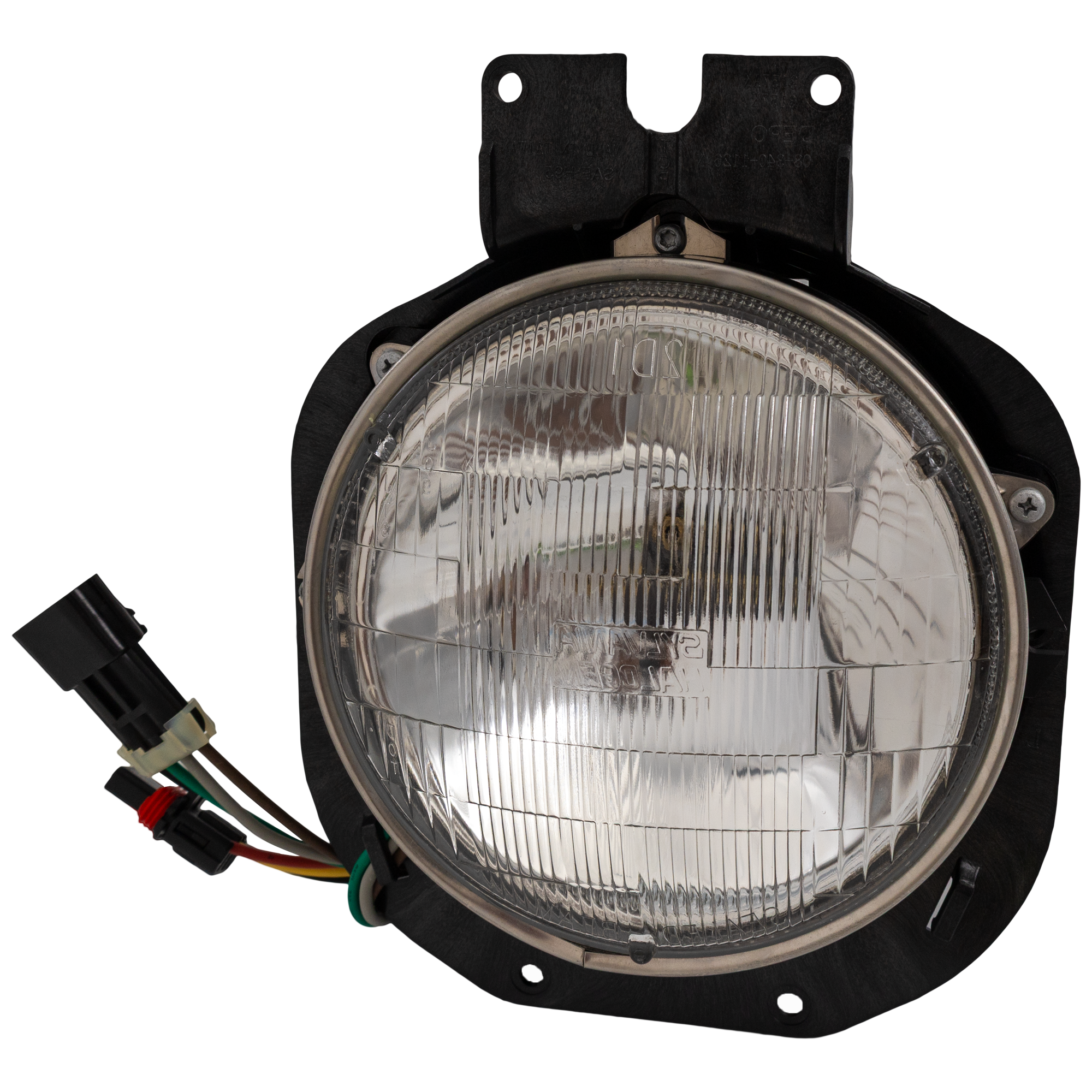 AM CENTURY CLASS HD TRUCK 96-05 HEAD LAMP LH Assembly Halogen Outer SKU REPF100306 HD Partslink FL2502102 OEM A0625472000