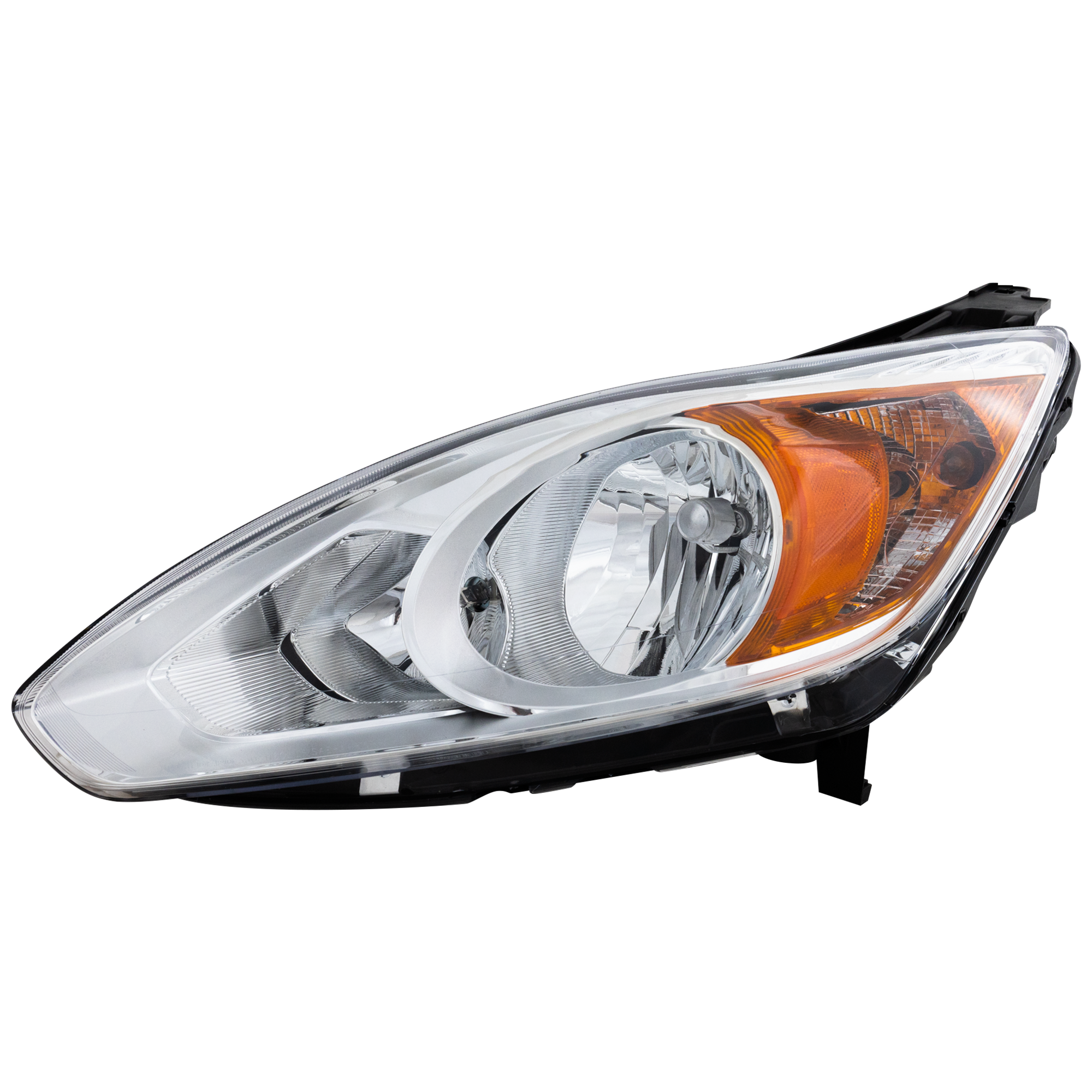 AM C MAX 13-16 HEAD LAMP LH Assembly Halogen CAPA SKU REPF100328Q Partslink FO2502314C OEM DM5Z13008D