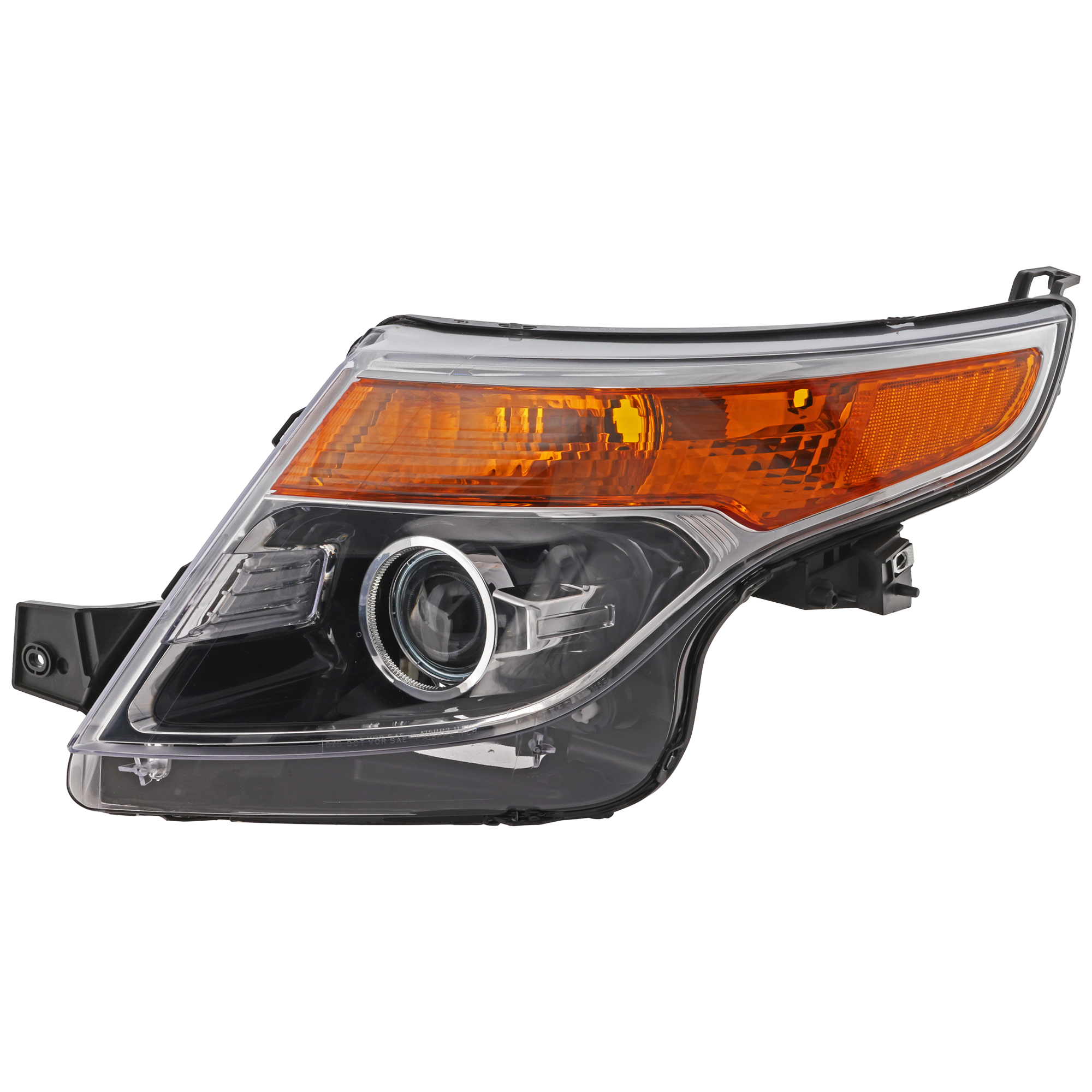 AM EXPLORER 11-15 HEAD LAMP LH Lens and Housing HID Xenon w o HID Kit Limited Model SKU REPF100346 Partslink FO2518127 OEM BB5Z13008V