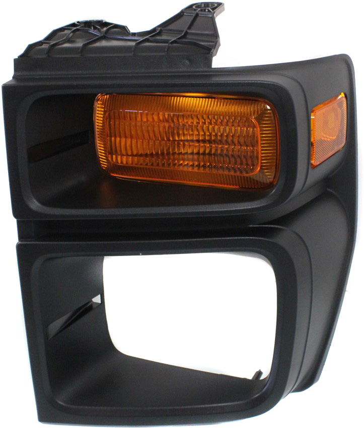 AM ECONOLINE VAN 08-21 PARK LAMP LH Lens and Housing w Sealed Beam Head Lights CAPA SKU REPF106302Q Partslink FO2524103C OEM 8C2Z13201B