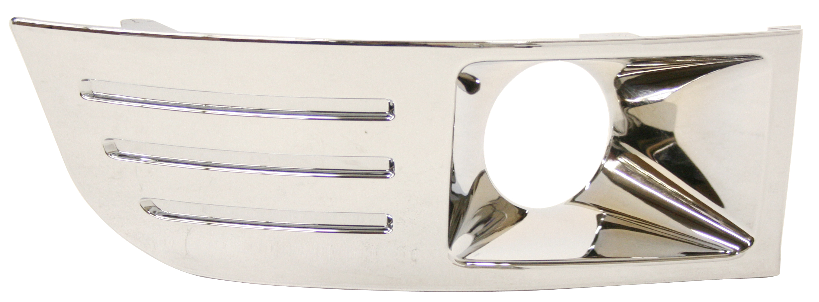 AM FLEX 09-12 FRONT FOG LAMP MOLDING RH Chrome SKU REPF107511 Partslink FO2599105 OEM 8A8Z17E810B