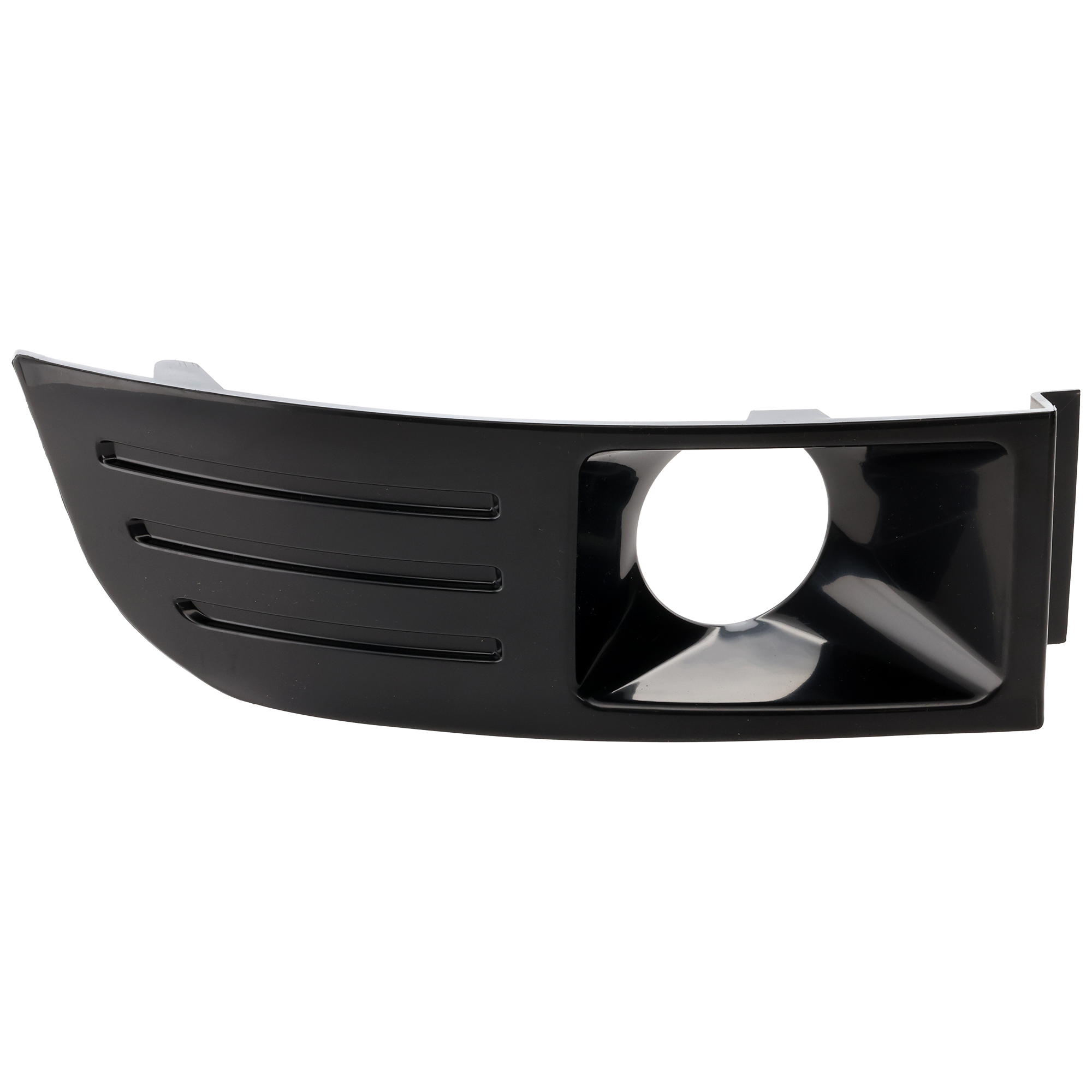 AM FLEX 09-12 FRONT FOG LAMP MOLDING RH Primed SKU REPF107513 Partslink FO2599104 OEM 8A8Z17E810CPTM