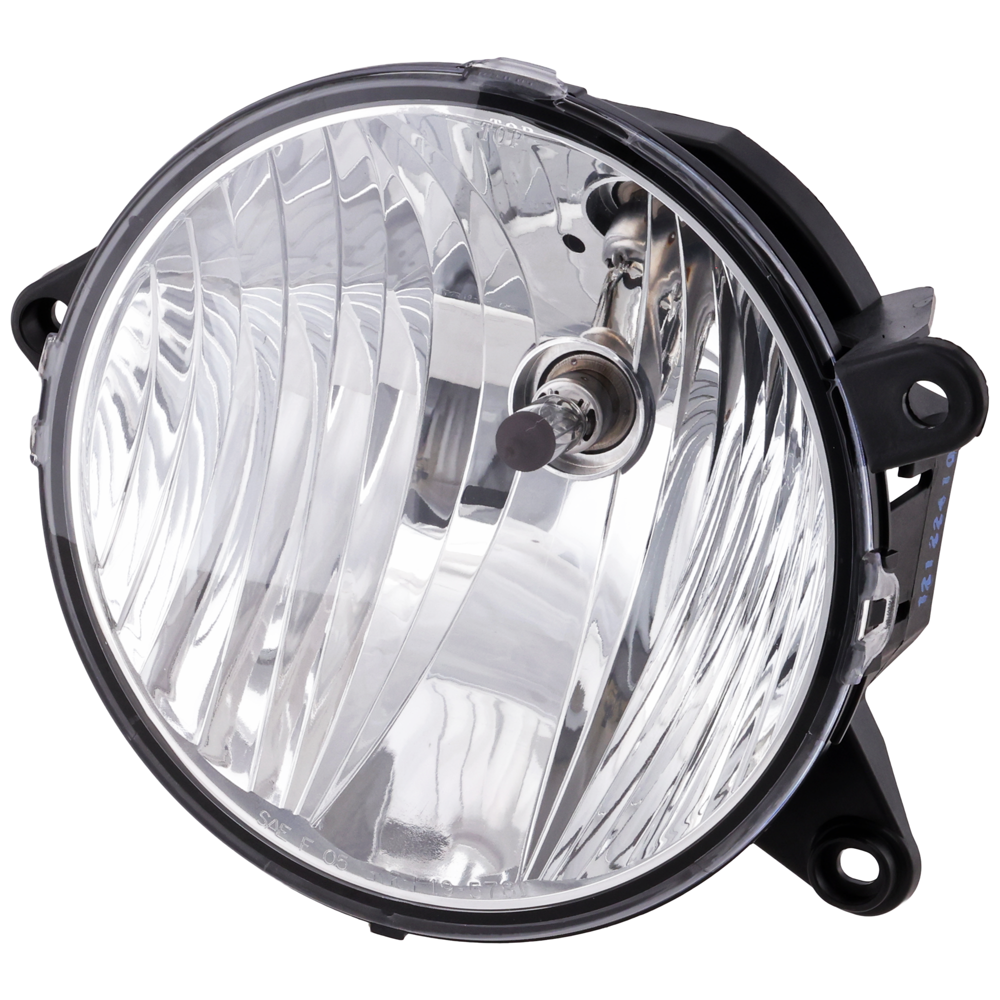 AM MUSTANG 10-12 FRONT FOG LAMP RH Assembly Halogen GT Model SKU REPF107515 Partslink FO2593228 OEM AR3Z15200A