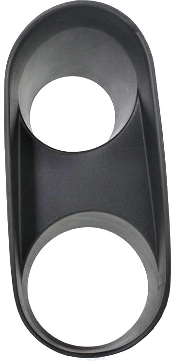 AM MUSTANG 94-04 FRONT FOG LAMP MOLDING LH Primed Cobra Model SKU REPF107526 Partslink FO2598107 OEM 2R3Z15B438BA