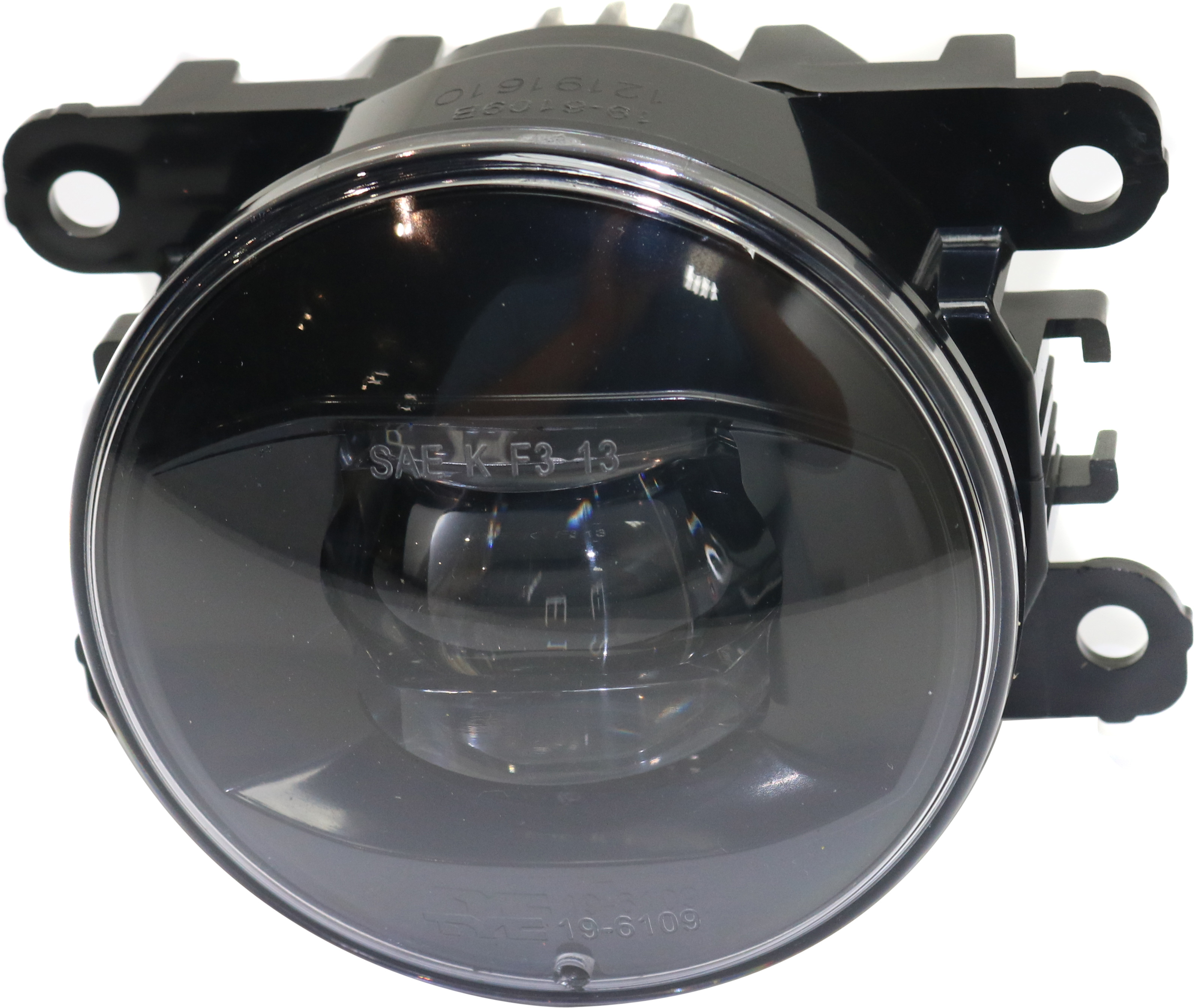 AM MUSTANG 15-17 FRONT FOG LAMP RH=LH Assembly LED Exc. Shelby Models Convertible Coupe CAPA SKU REPF107908Q Partslink FO2592234C OEM FR3Z15200A