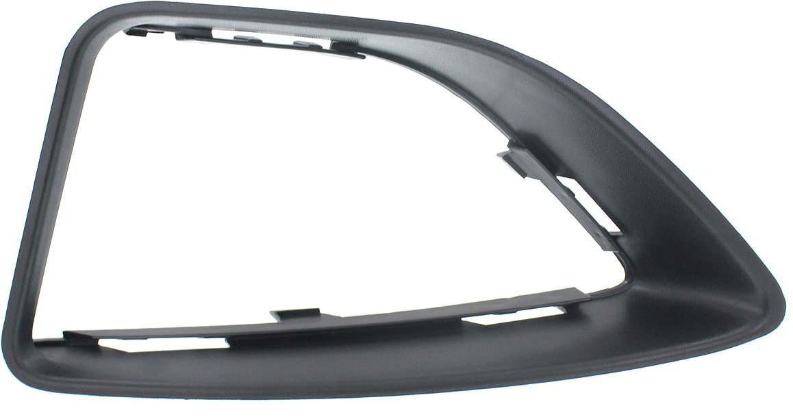 AM FUSION 10-12 FRONT FOG LAMP MOLDING LH Textured Black S SE Models SKU REPF108002 Partslink FO1038121 OEM AE5Z17E811EA