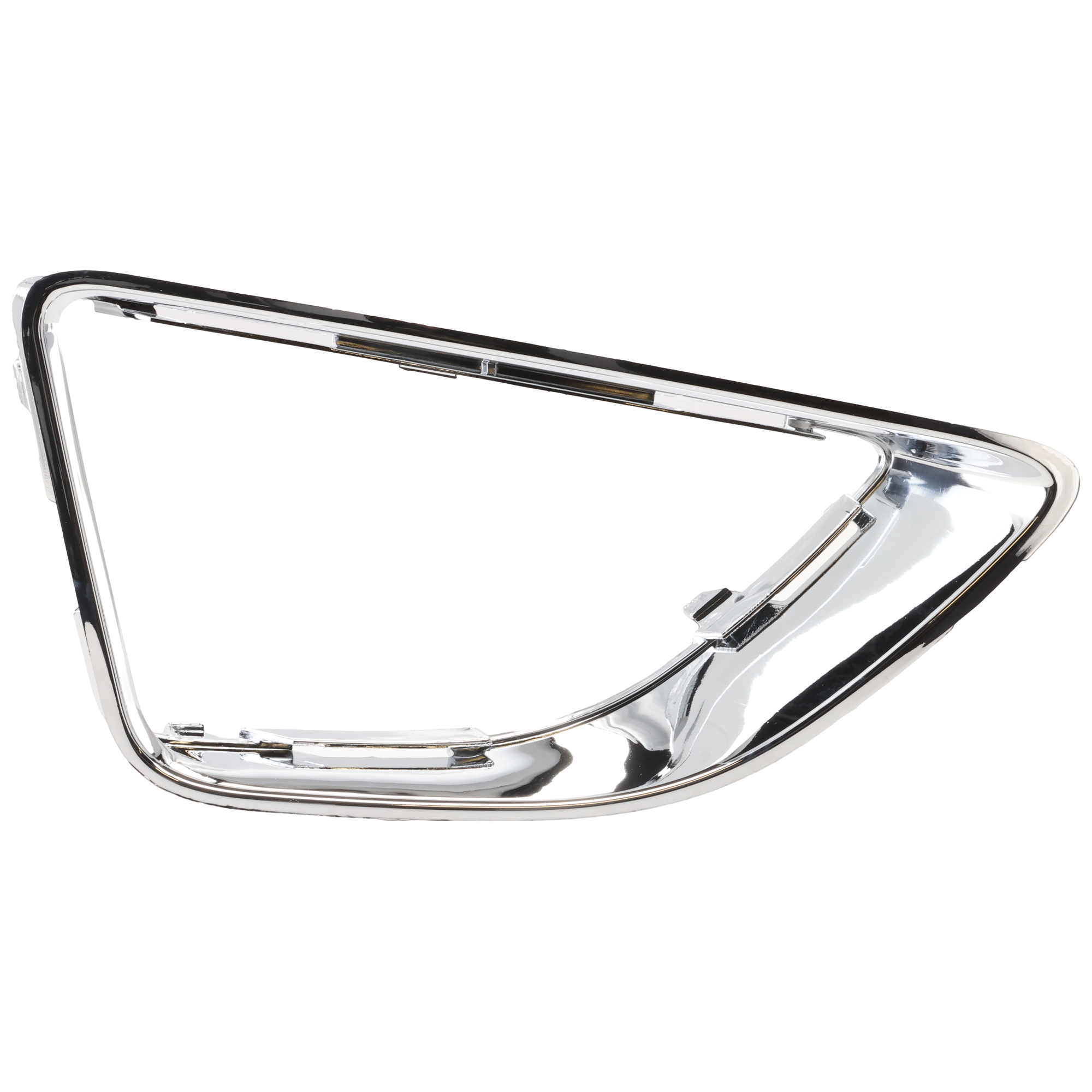AM FUSION 10-12 FRONT FOG LAMP MOLDING RH Chrome Hybrid SEL Sport 10-10 Models SKU REPF108207 Partslink FO1039139 OEM AE5Z17E810F