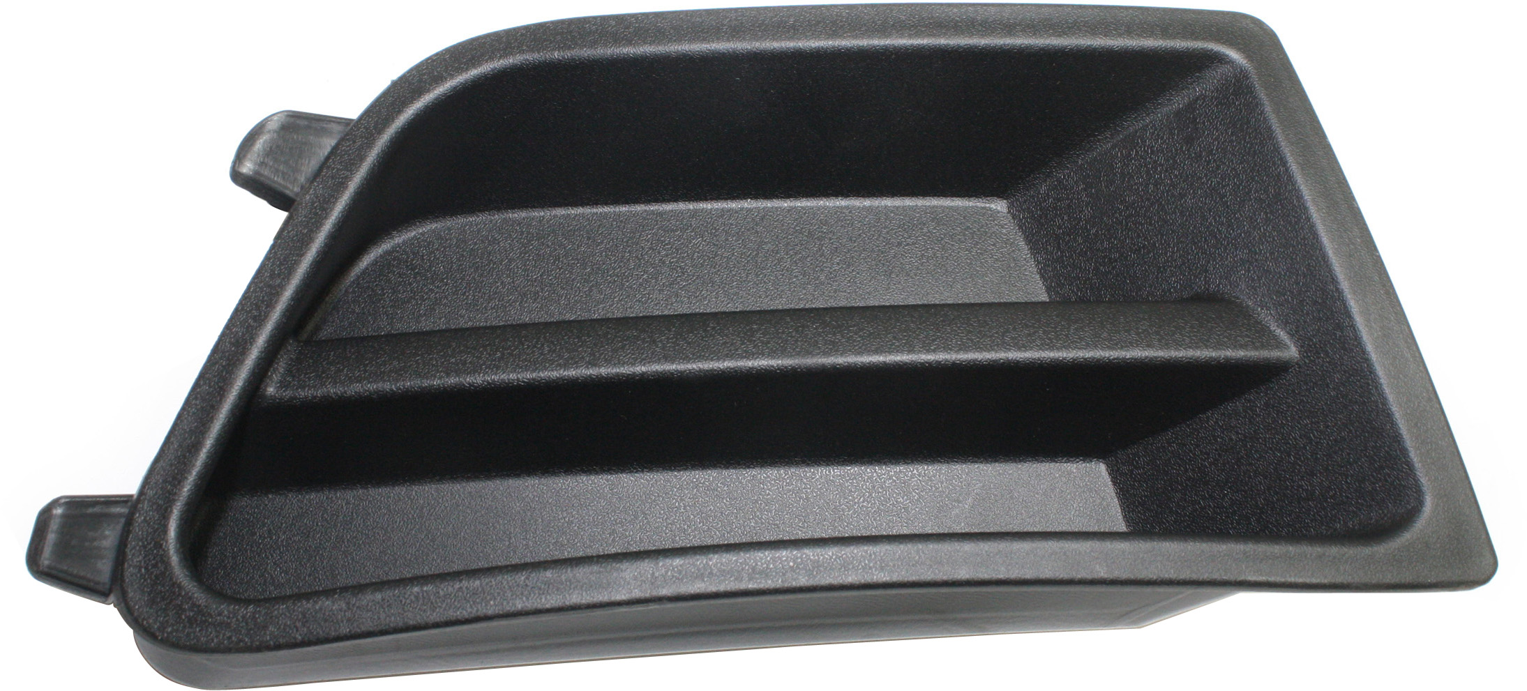 AM MUSTANG 10-12 FOG LAMP COVER RH Textured w o Fog Lights Base Model SKU REPF108623 Partslink FO1039137 OEM AR3Z17E810AA